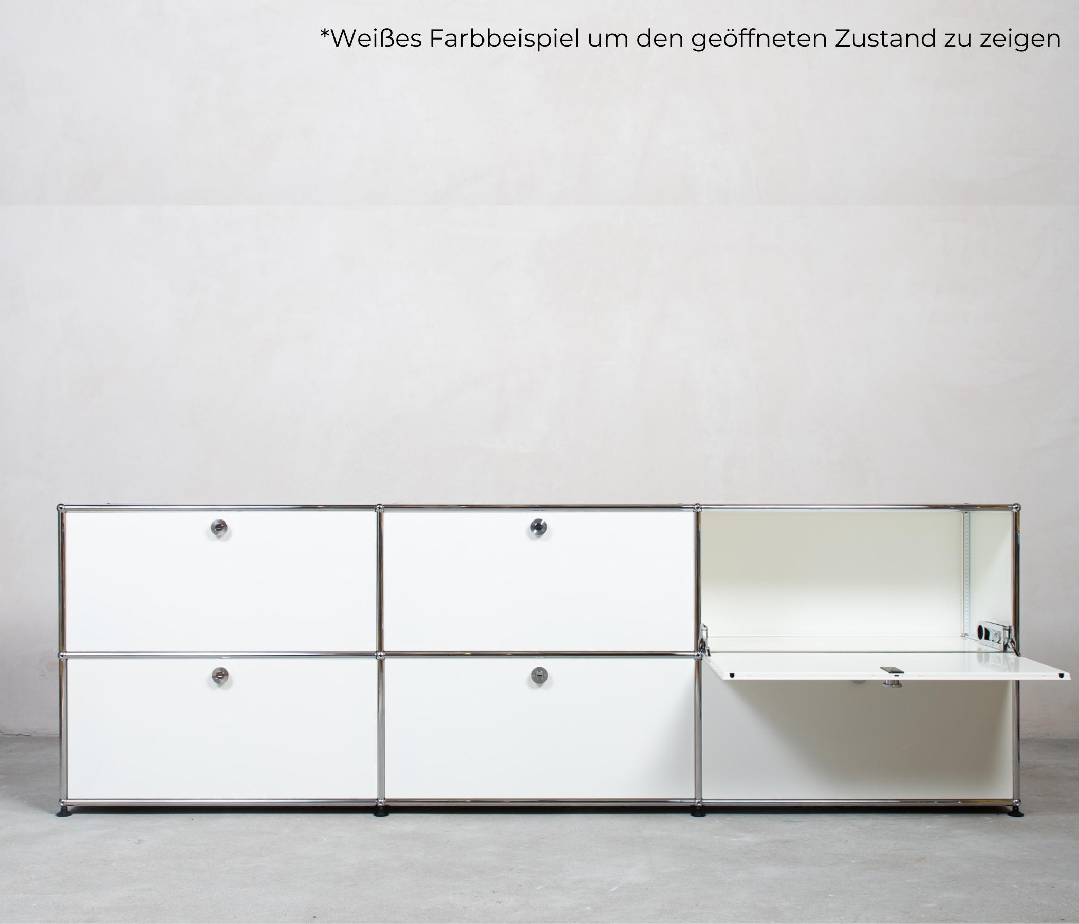 USM Haller Sideboard 3x2 Fächer Reinweiß
