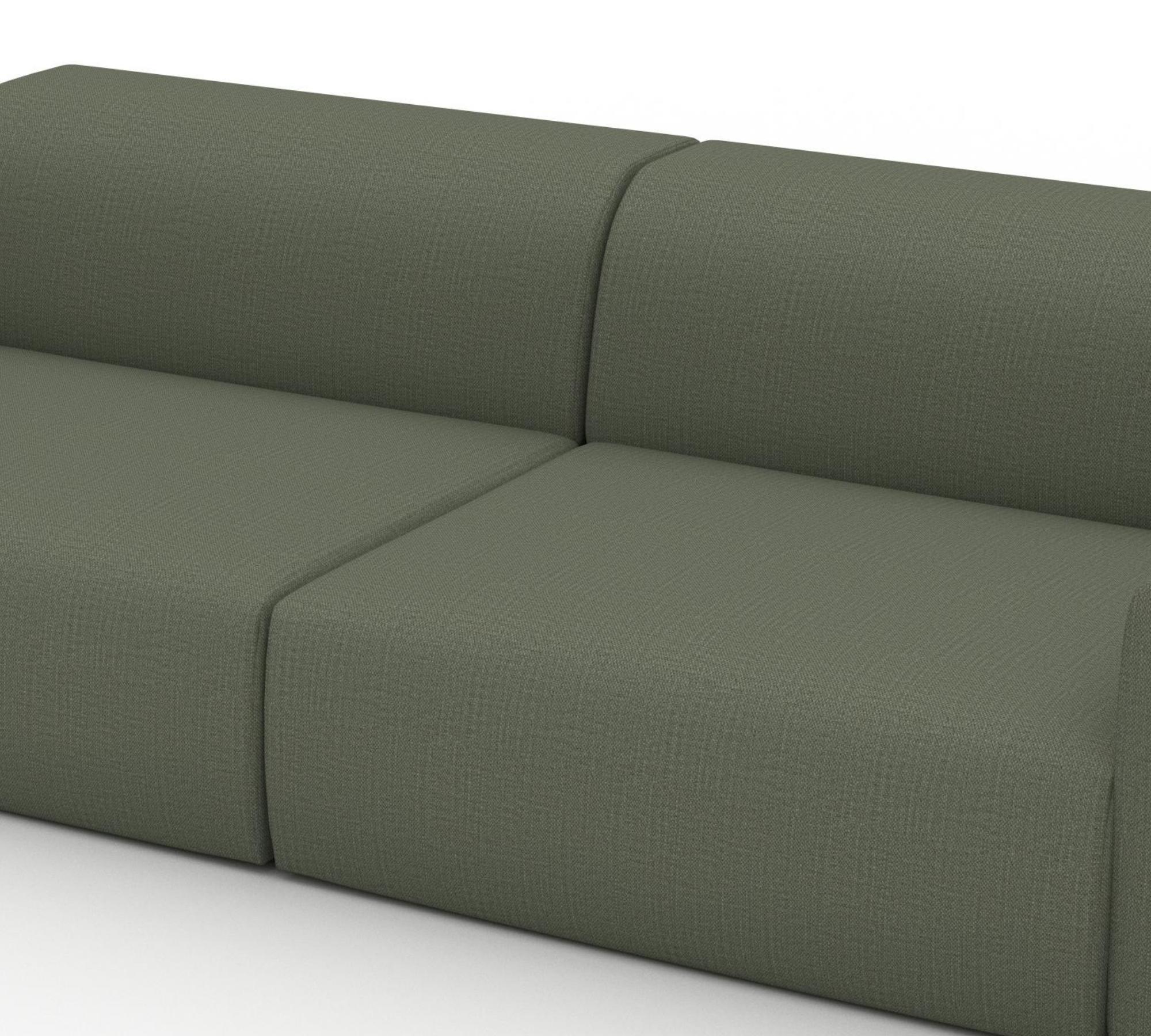 Minimalistisches Schlafsofa PYLLOW Sofa Olivgrün