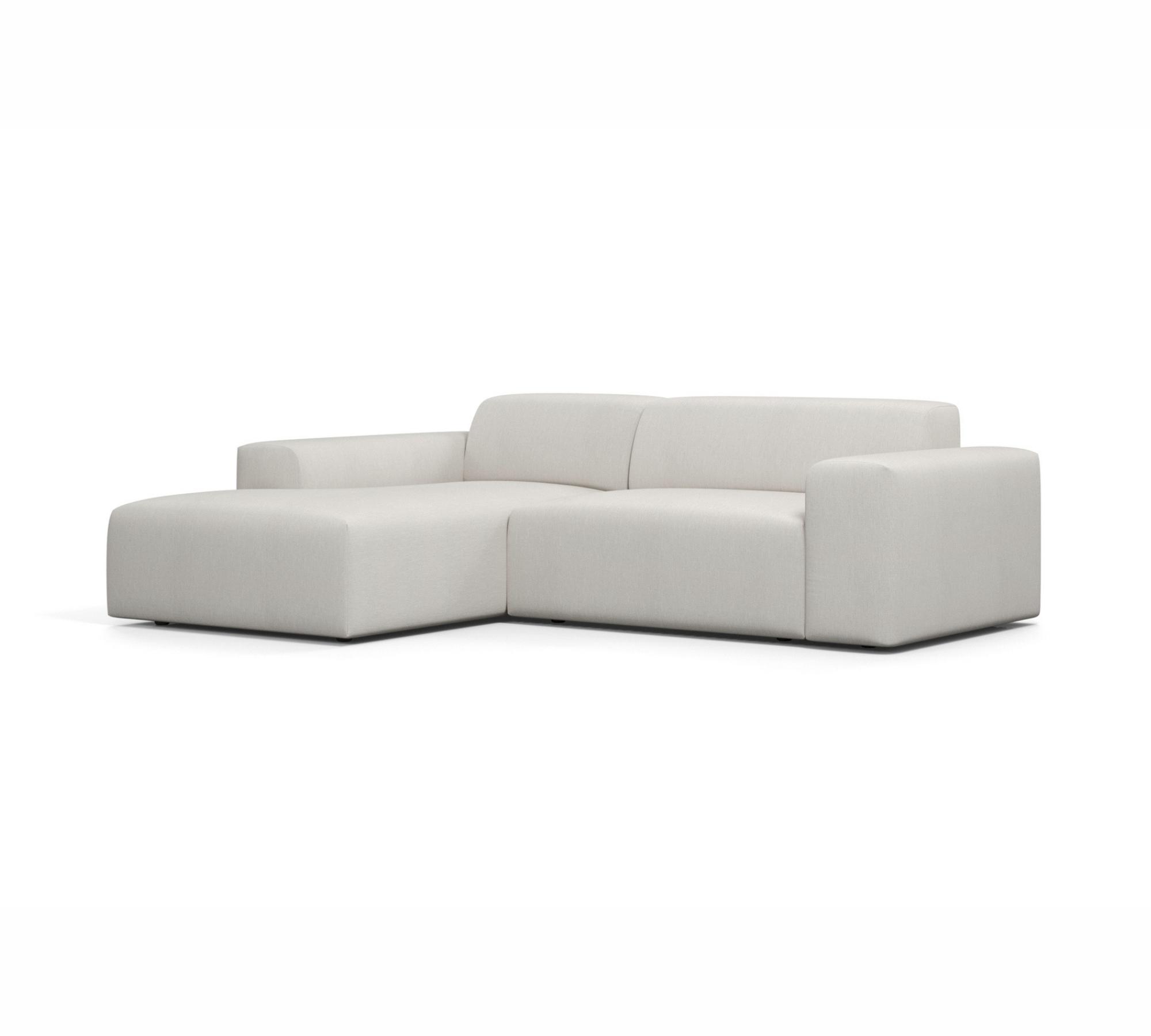 2-Sitzer Sofa Karen Récamiere Links Beige