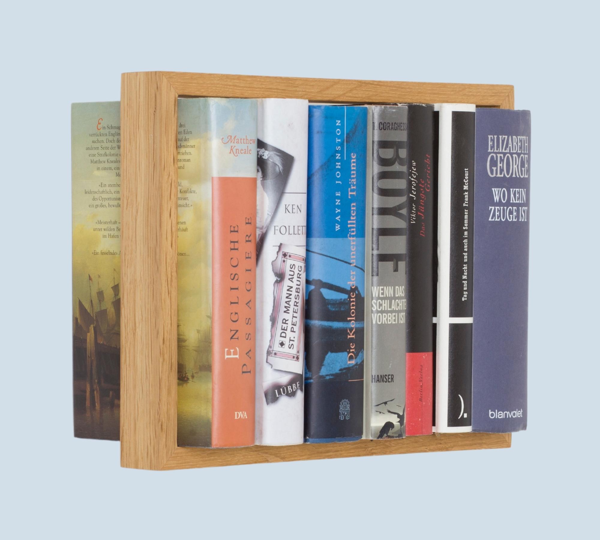 Bücherregal mit Eichenrahmen b4