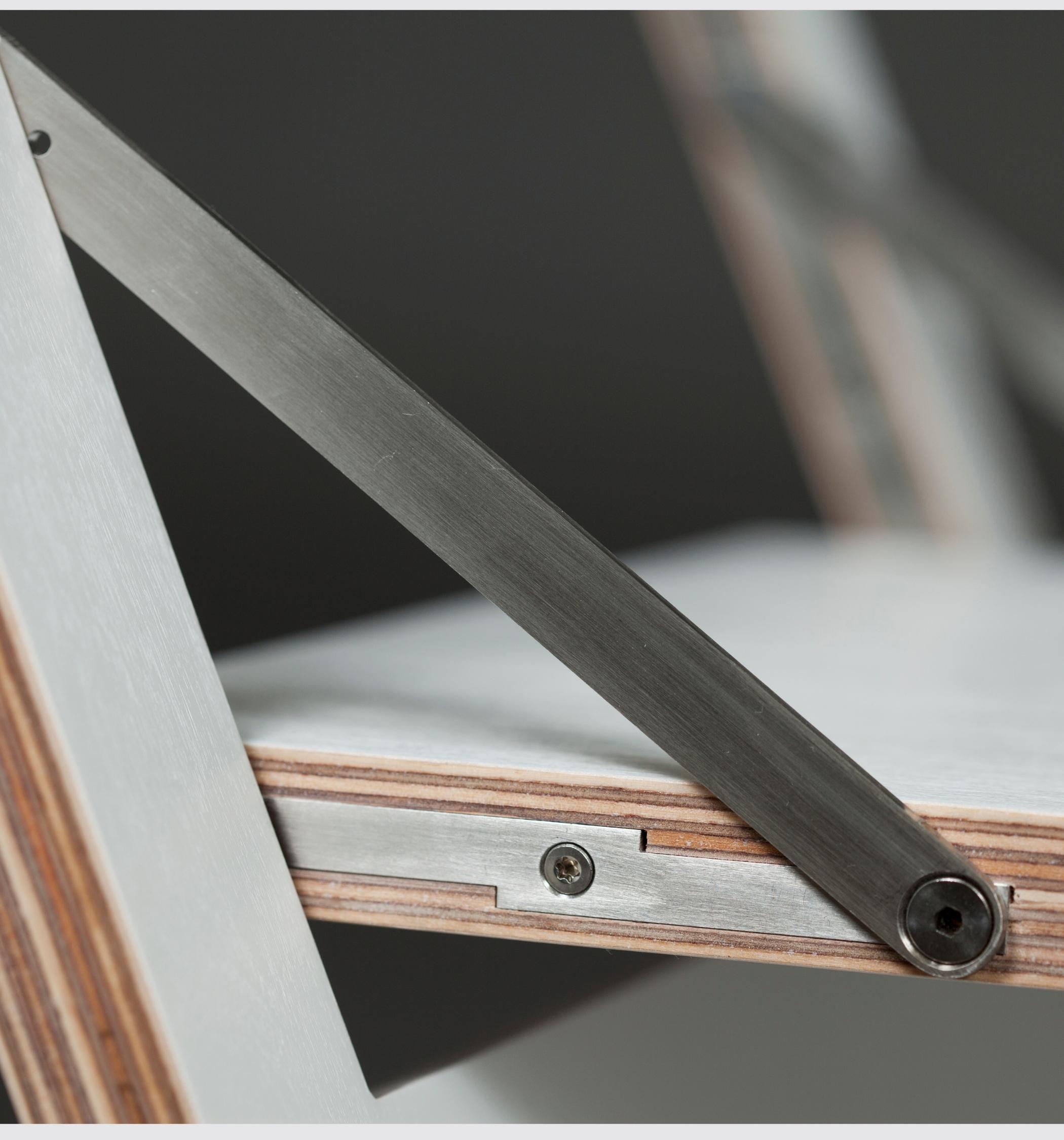 Fläpps Folding Chair Wood White