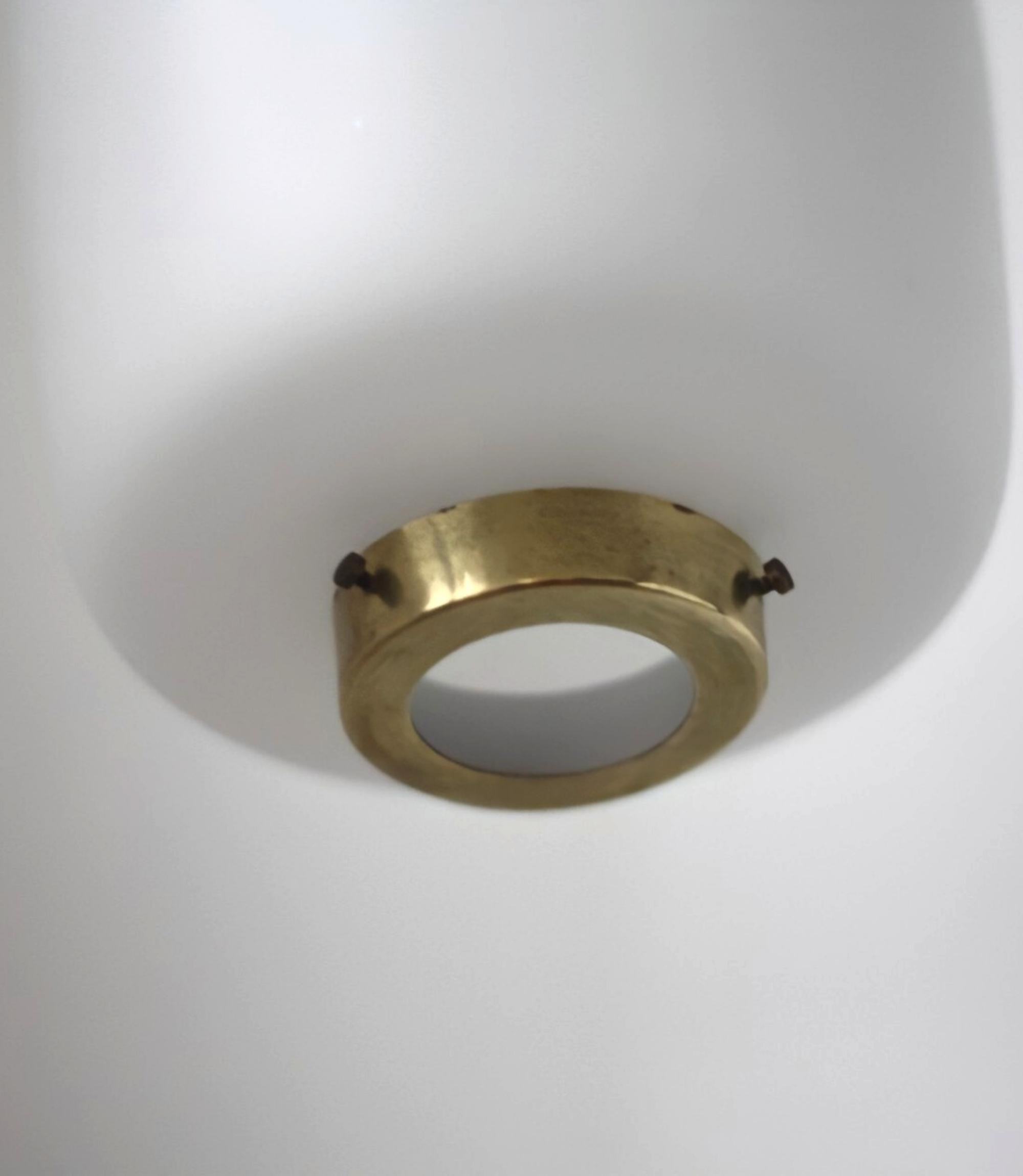 Dänische Mid-Century Hängeleuchte von Bent Karlby