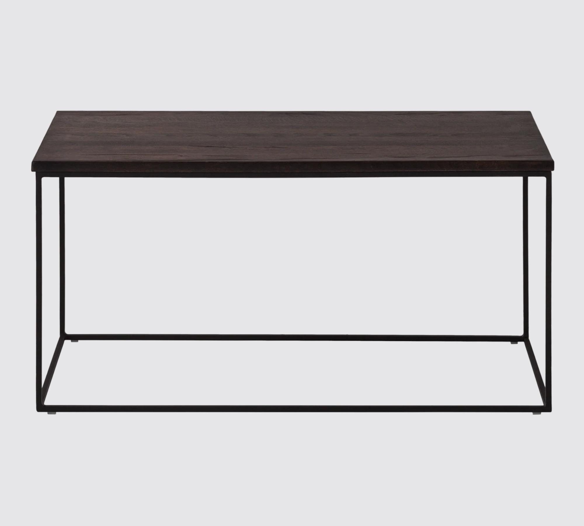 2-Teiliger Couchtisch Eiche massiv