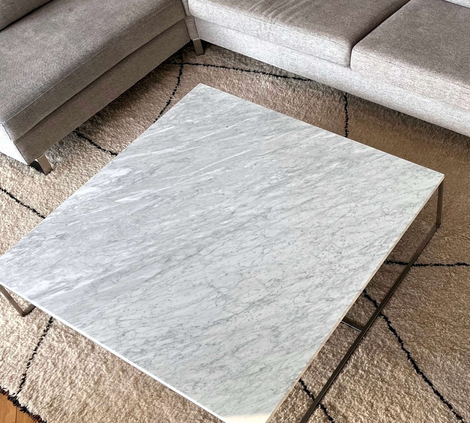 Couchtisch Syde Marmor Carrara Weiß