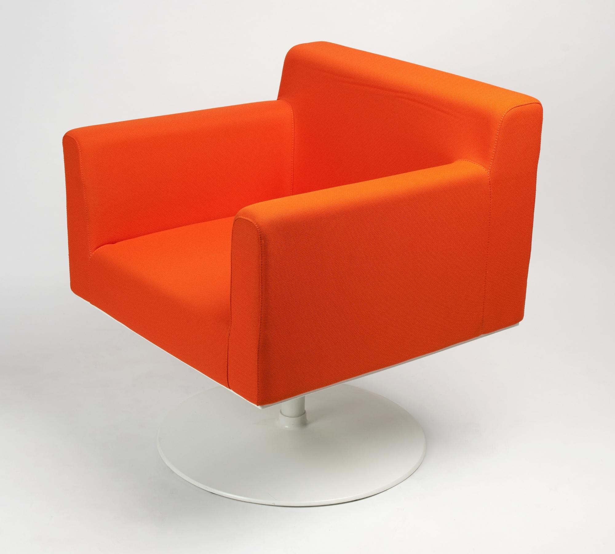 Sessel mit automatischer Rückstellung Orange 