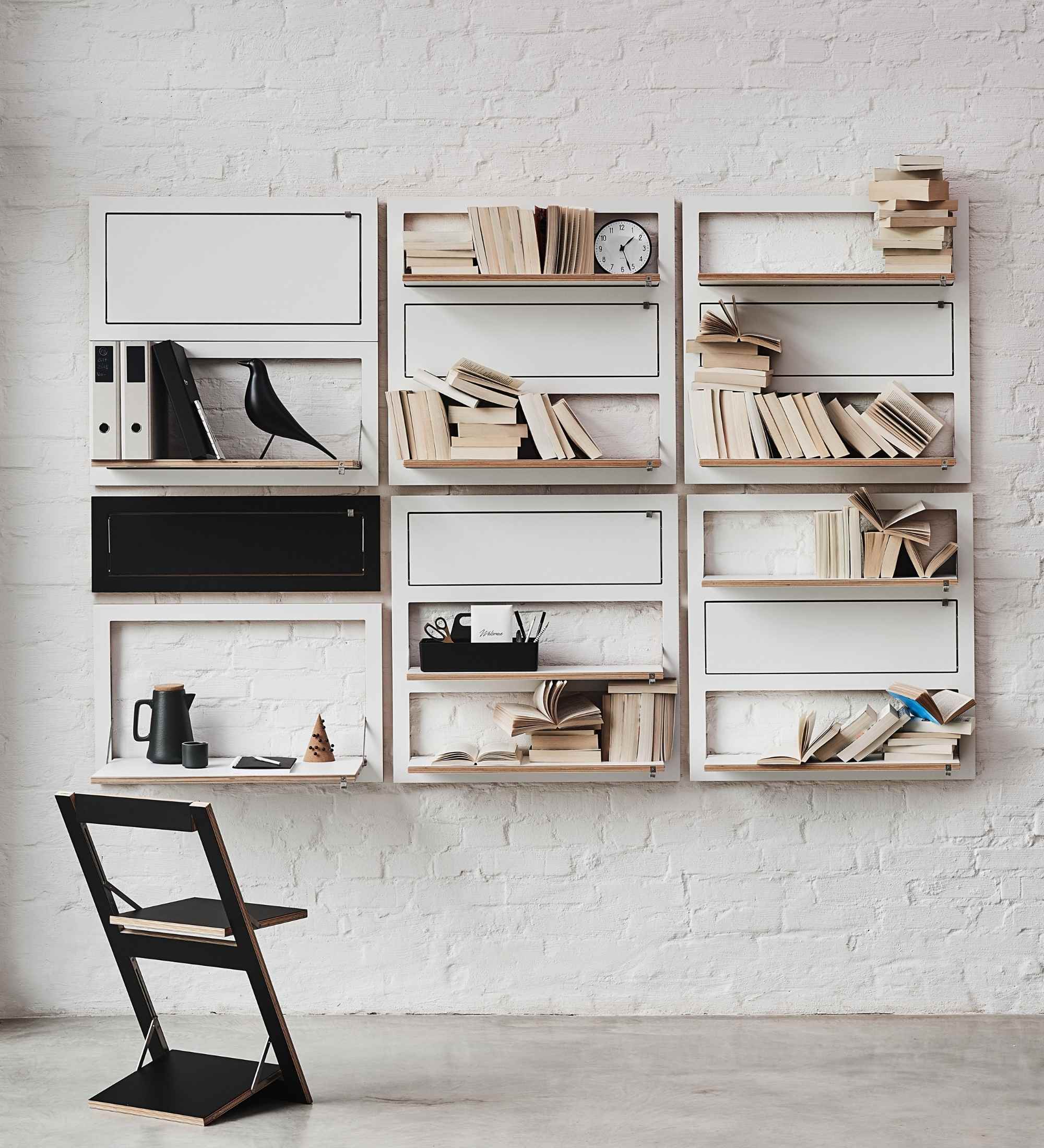 Fläpps Folding Chair Wood Black