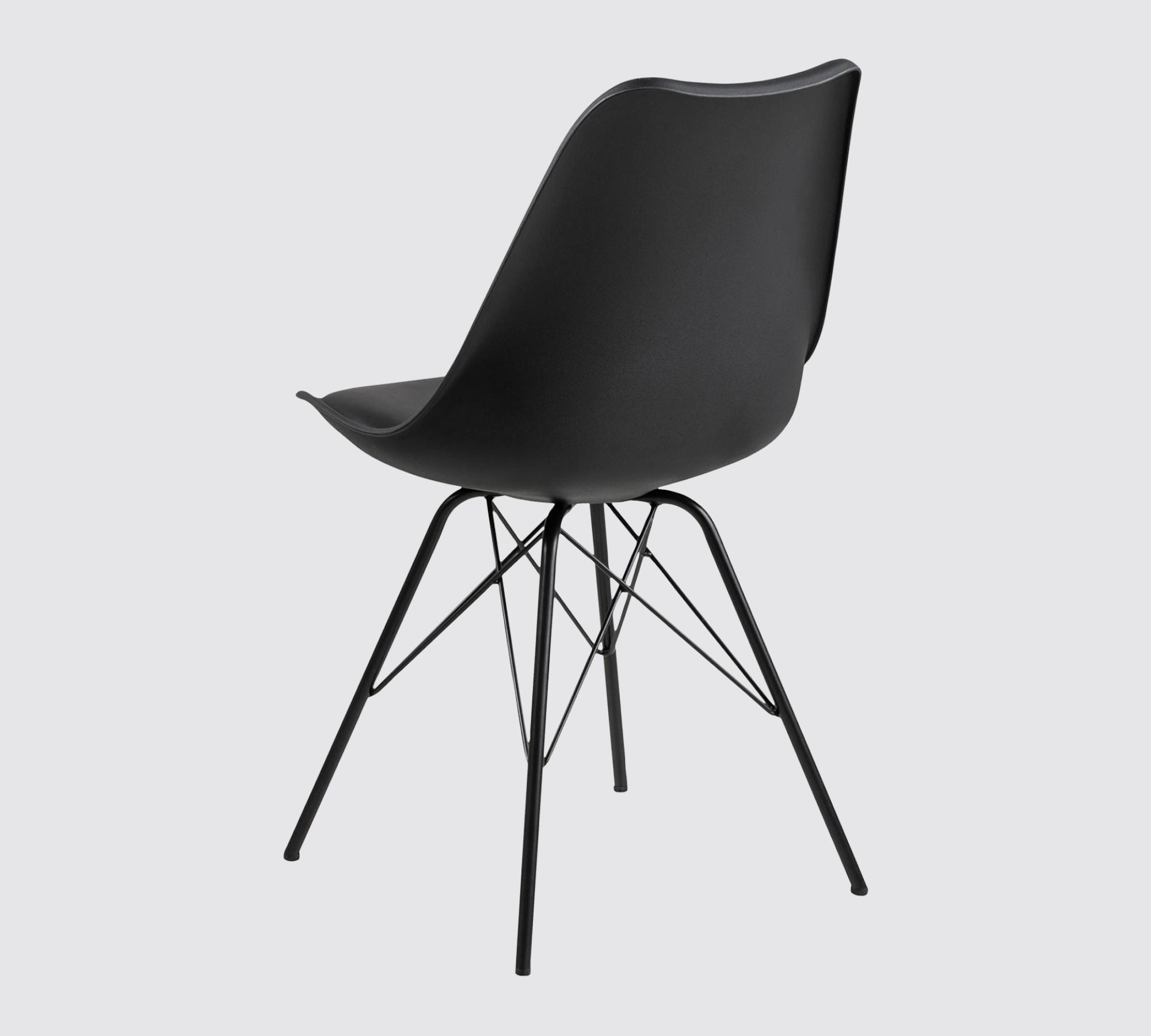 2x Esszimmerstühle Schwarz