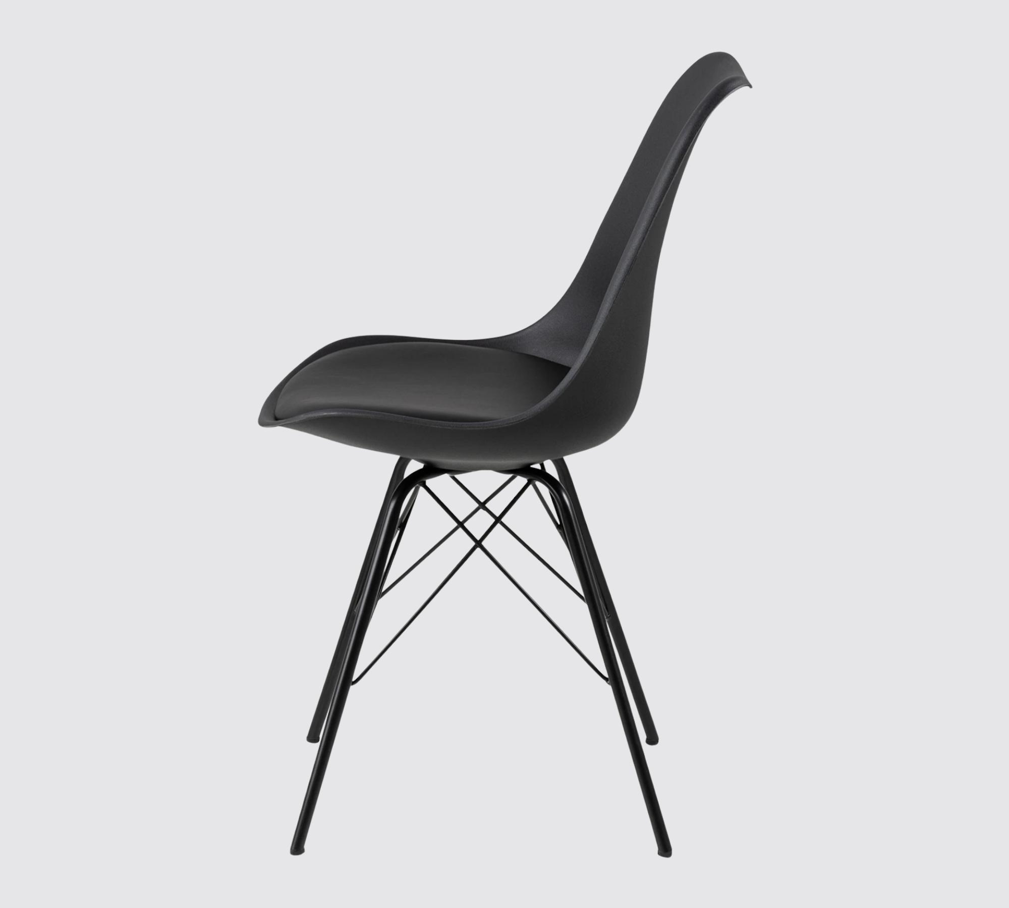 2x Esszimmerstühle Schwarz