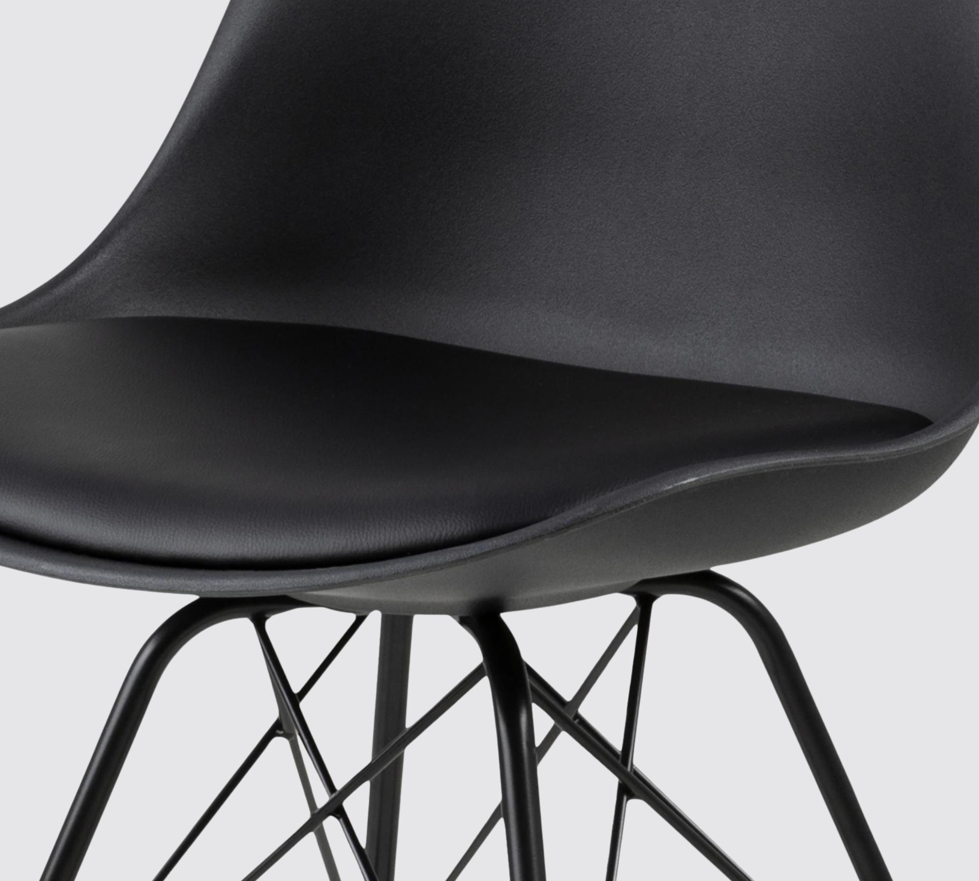 2x Esszimmerstühle Schwarz