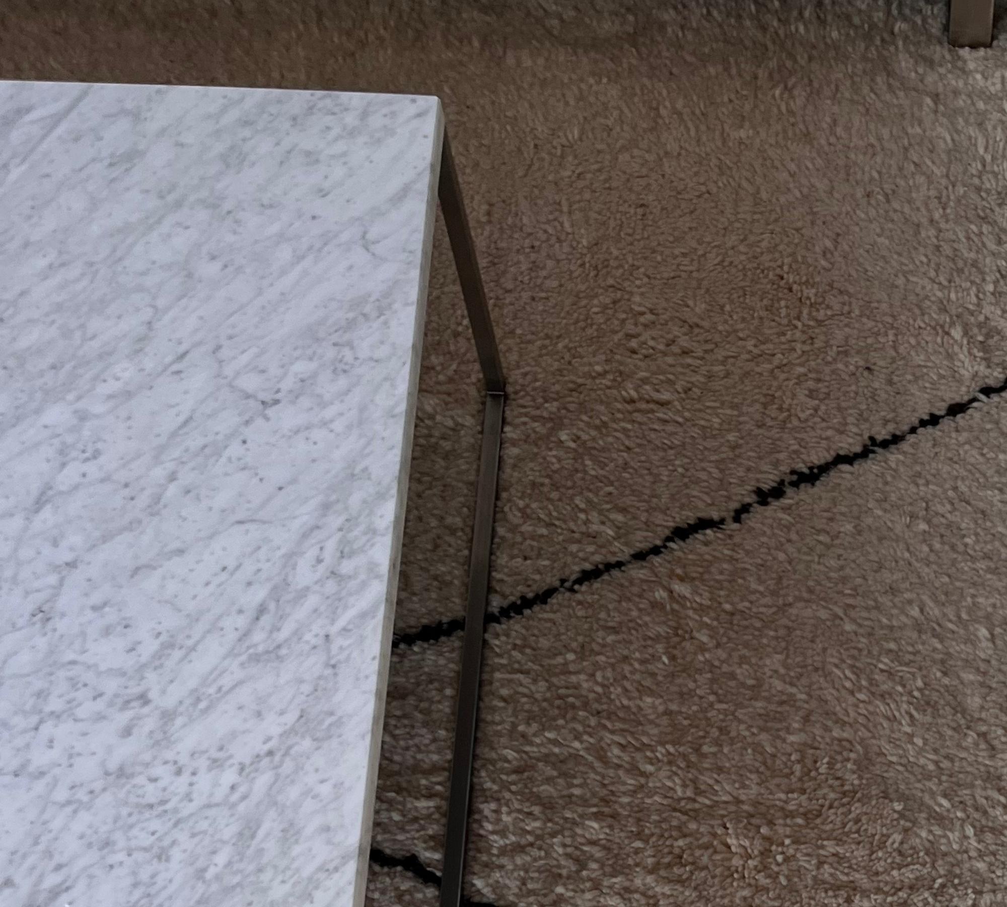 Couchtisch Syde Marmor Carrara Weiß