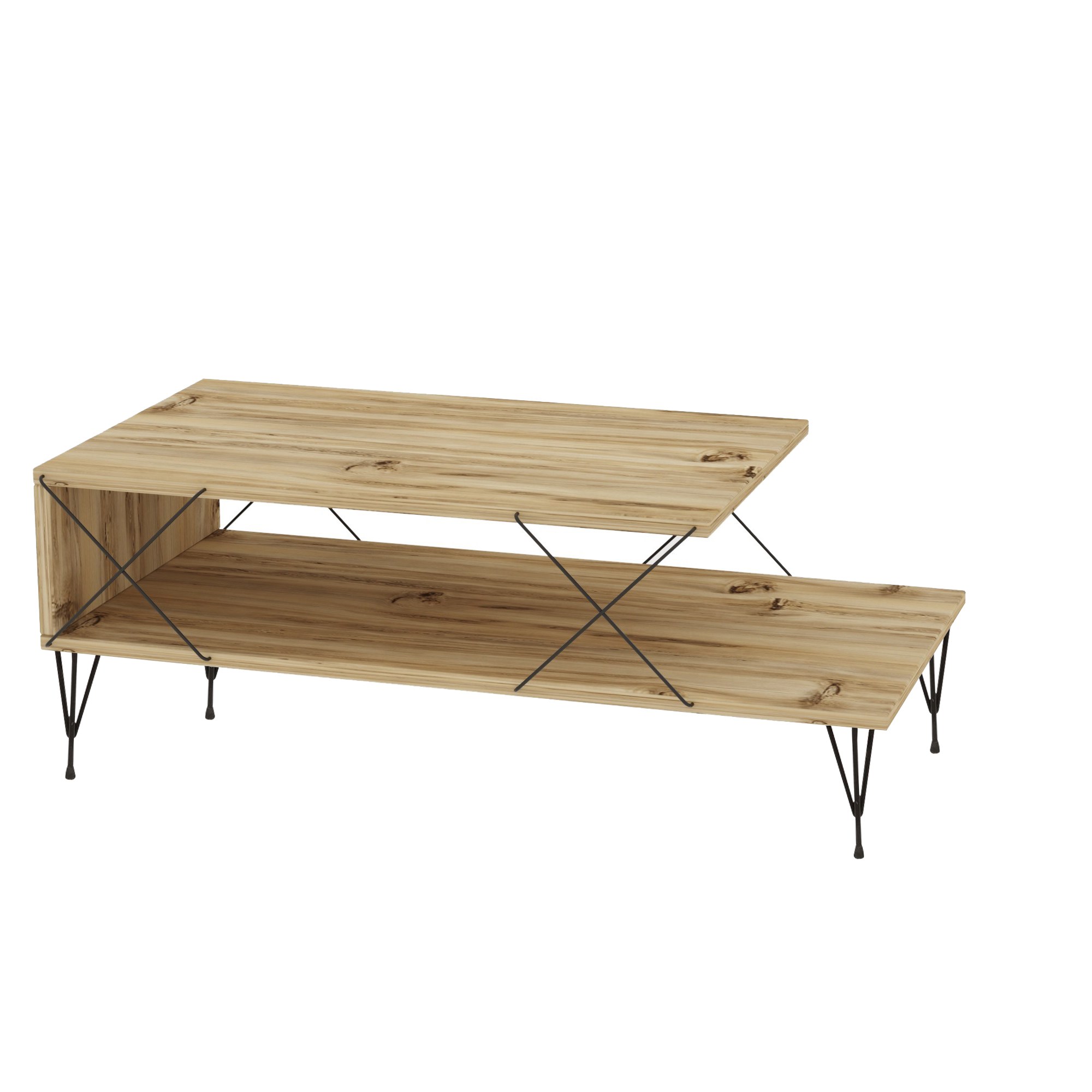 Loire Couchtisch Holzfurnier