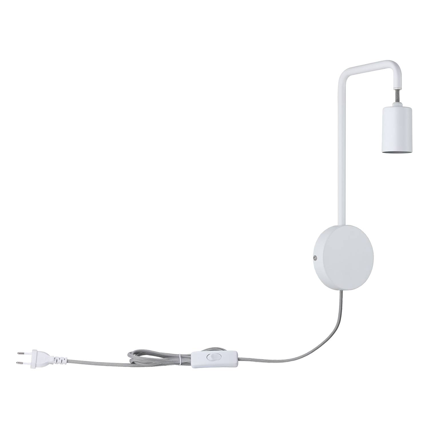 Wall lamp Calvani I Aluminum 1-light White