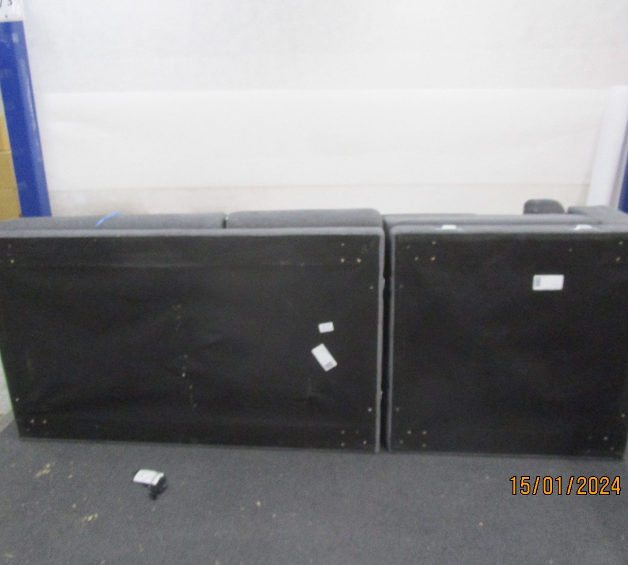 Tyme Sofa 3-Sitzer Récamiere Rechts Strukturgewebe Anthrazit