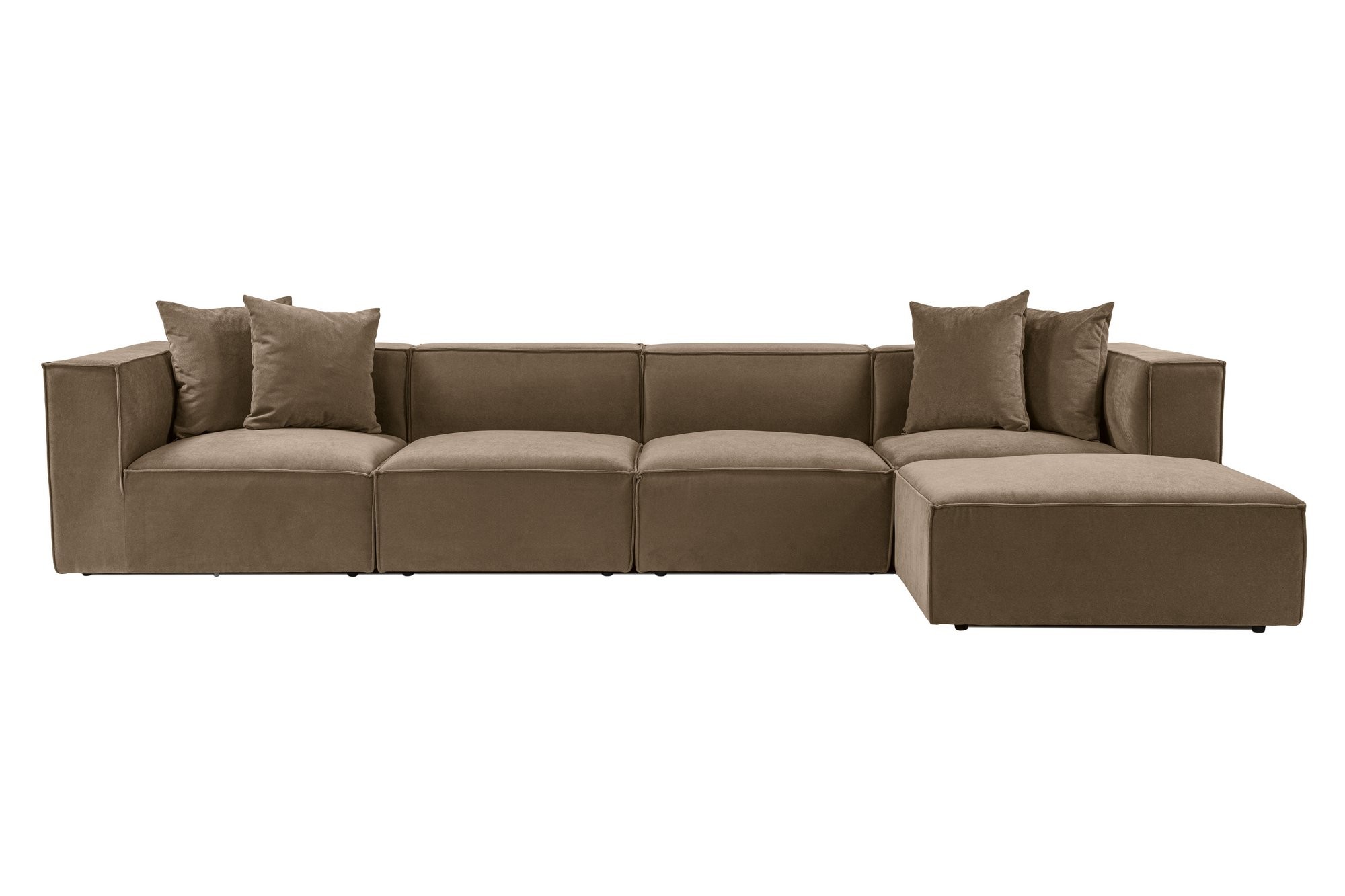 Sofa Corner Brown