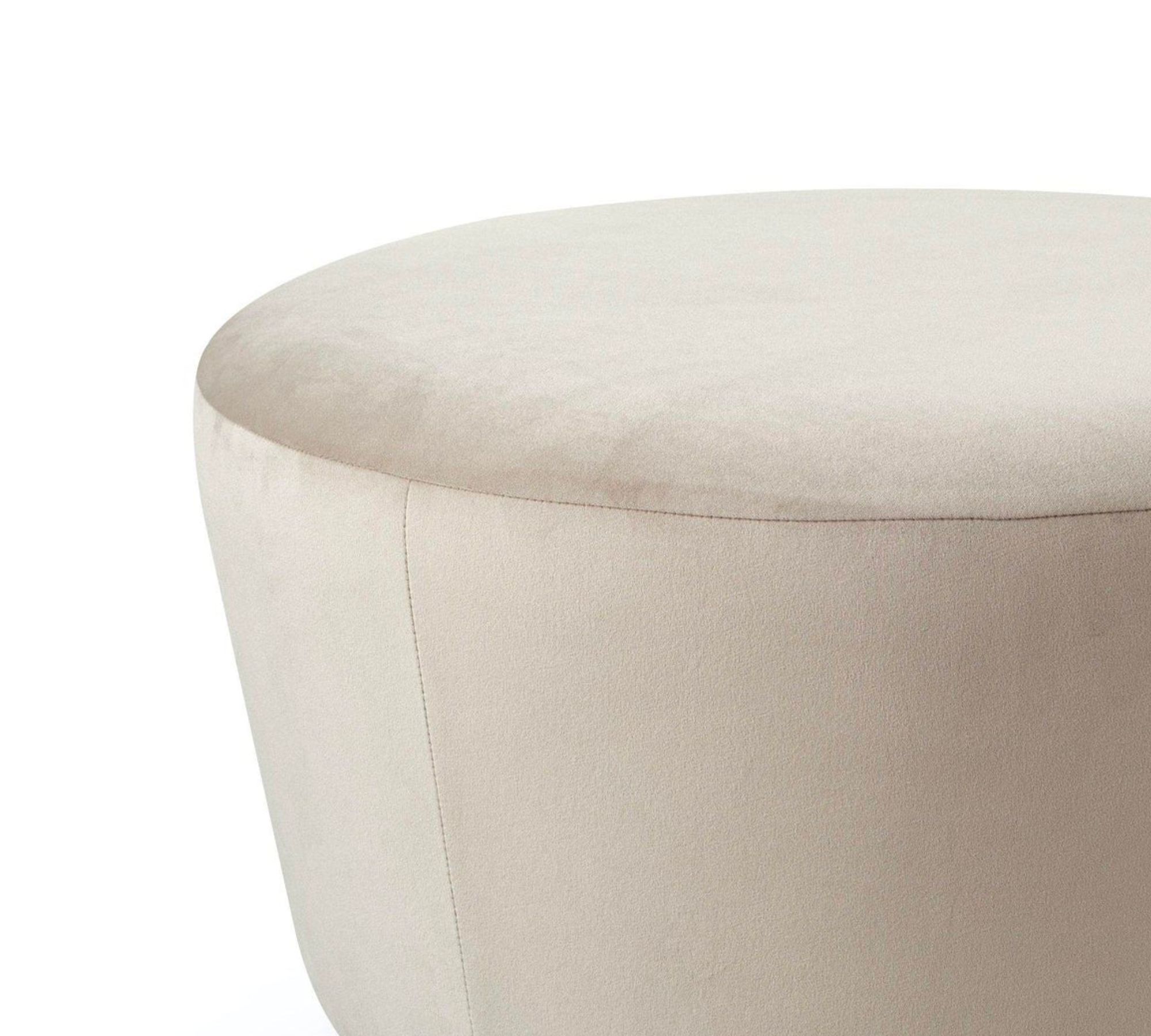 Naïve Pouf Velour Beige 