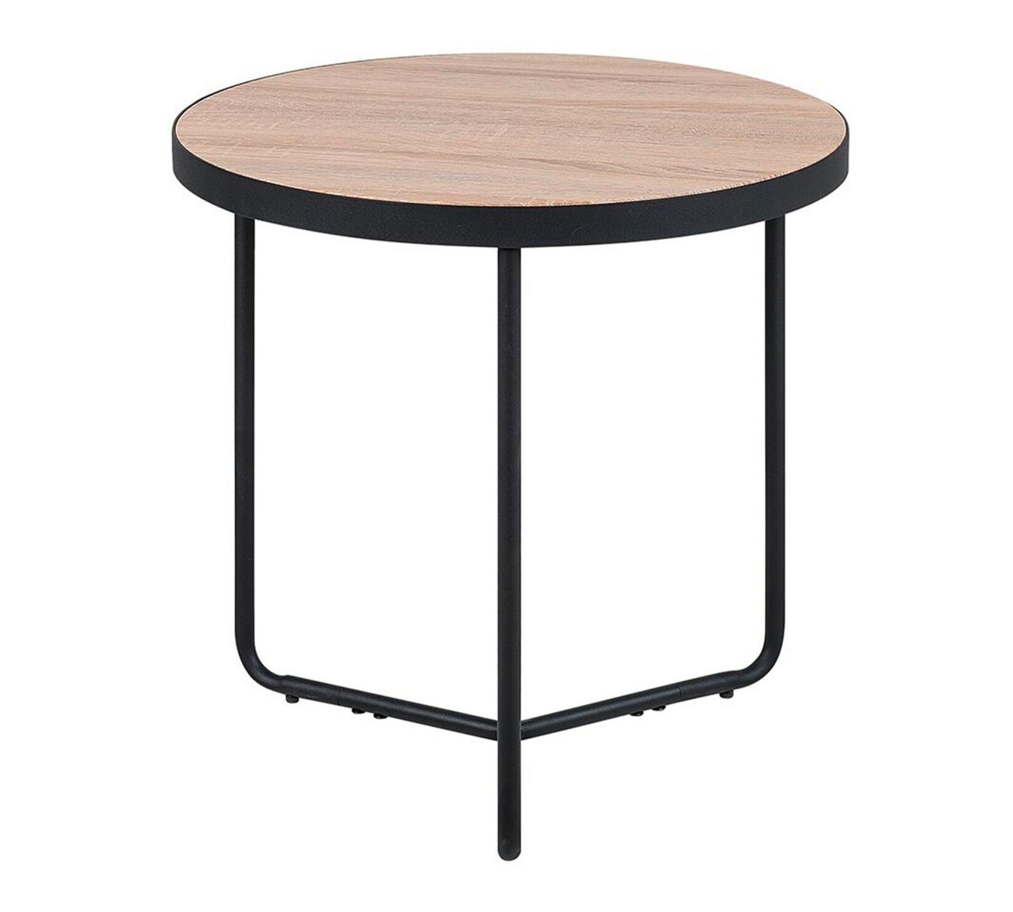 Couchtisch Holz Metall Braun