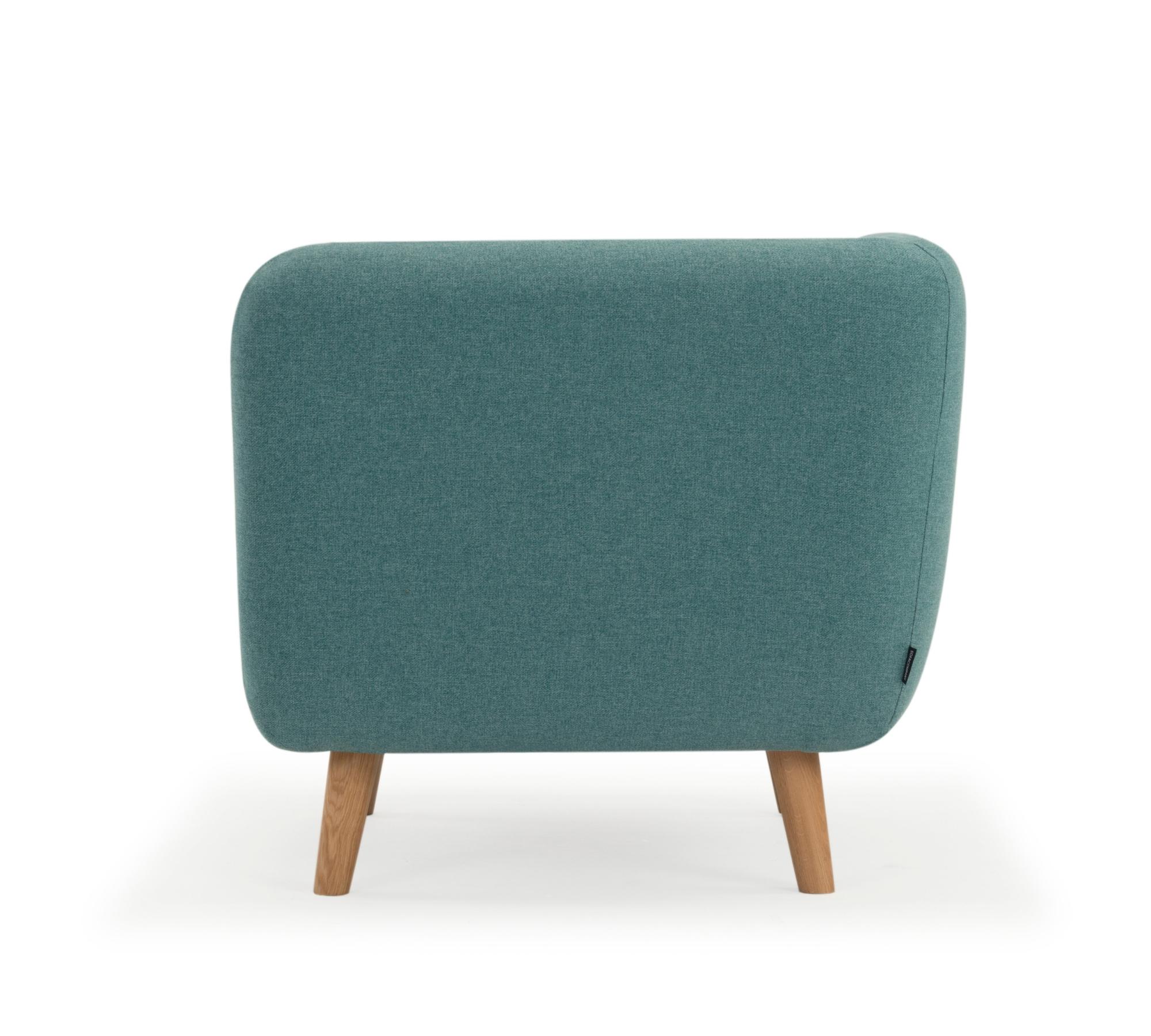 Alfred 1-Sitzer Eckmodul Rechts Olena Aqua