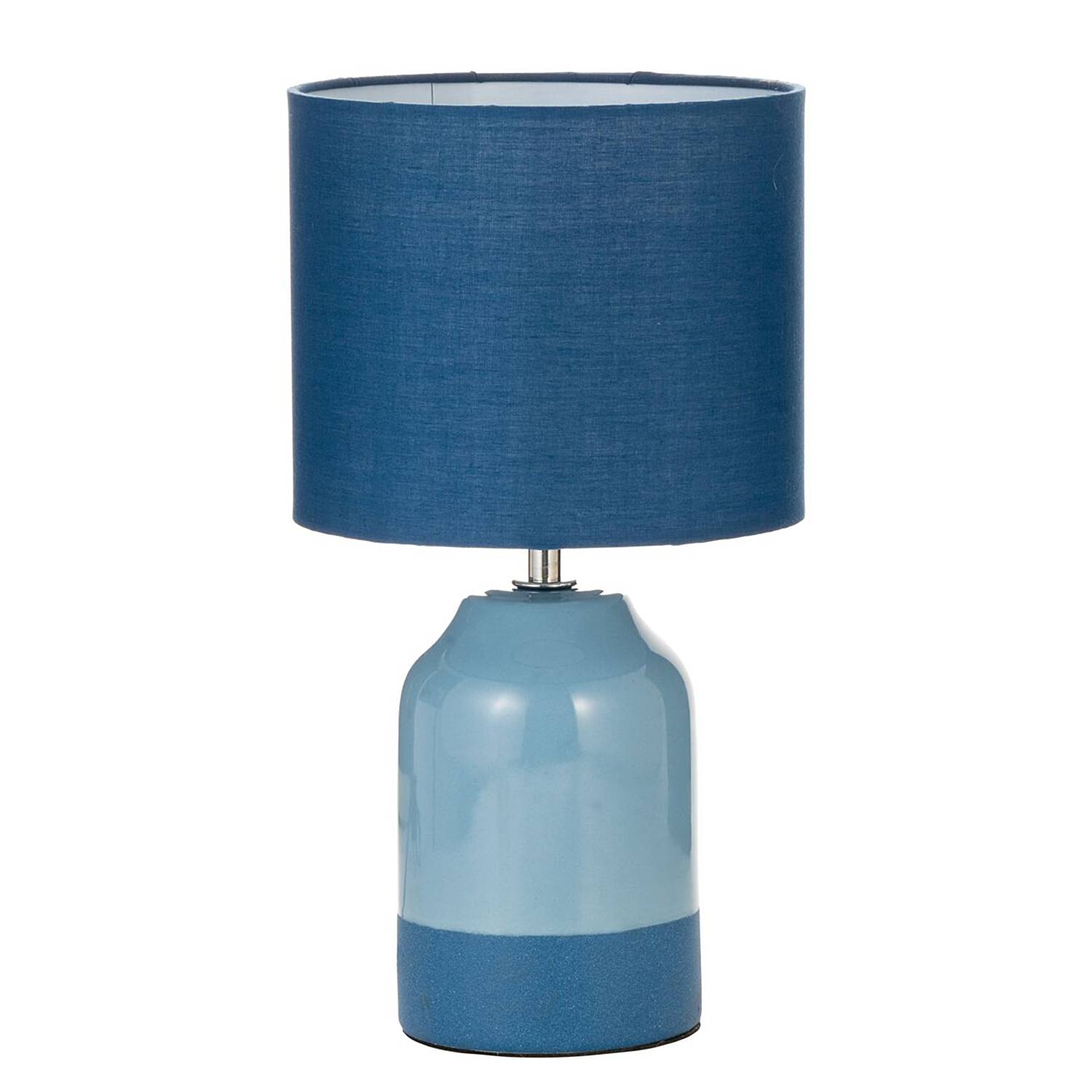 Sandy Glow Tischleuchte Keramik Blau 1-flammig