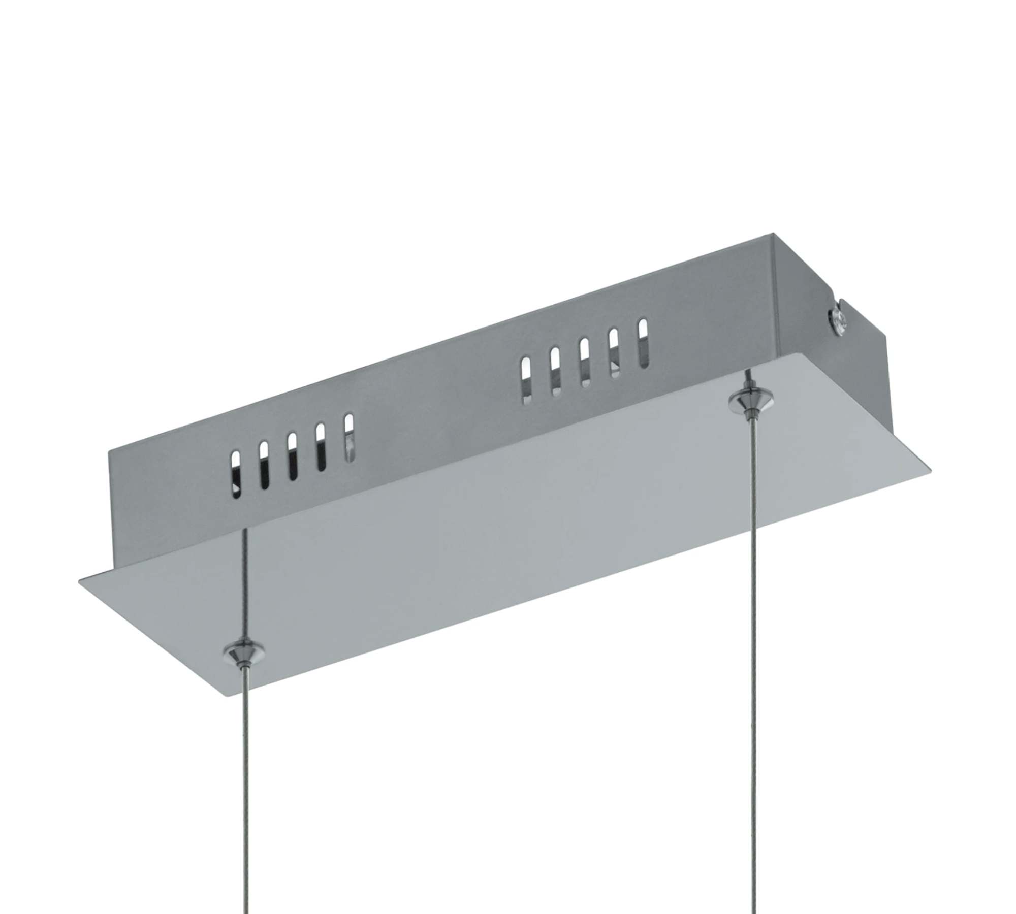 LED Pendelleuchte 3-flammig Kunststoff Aluminium