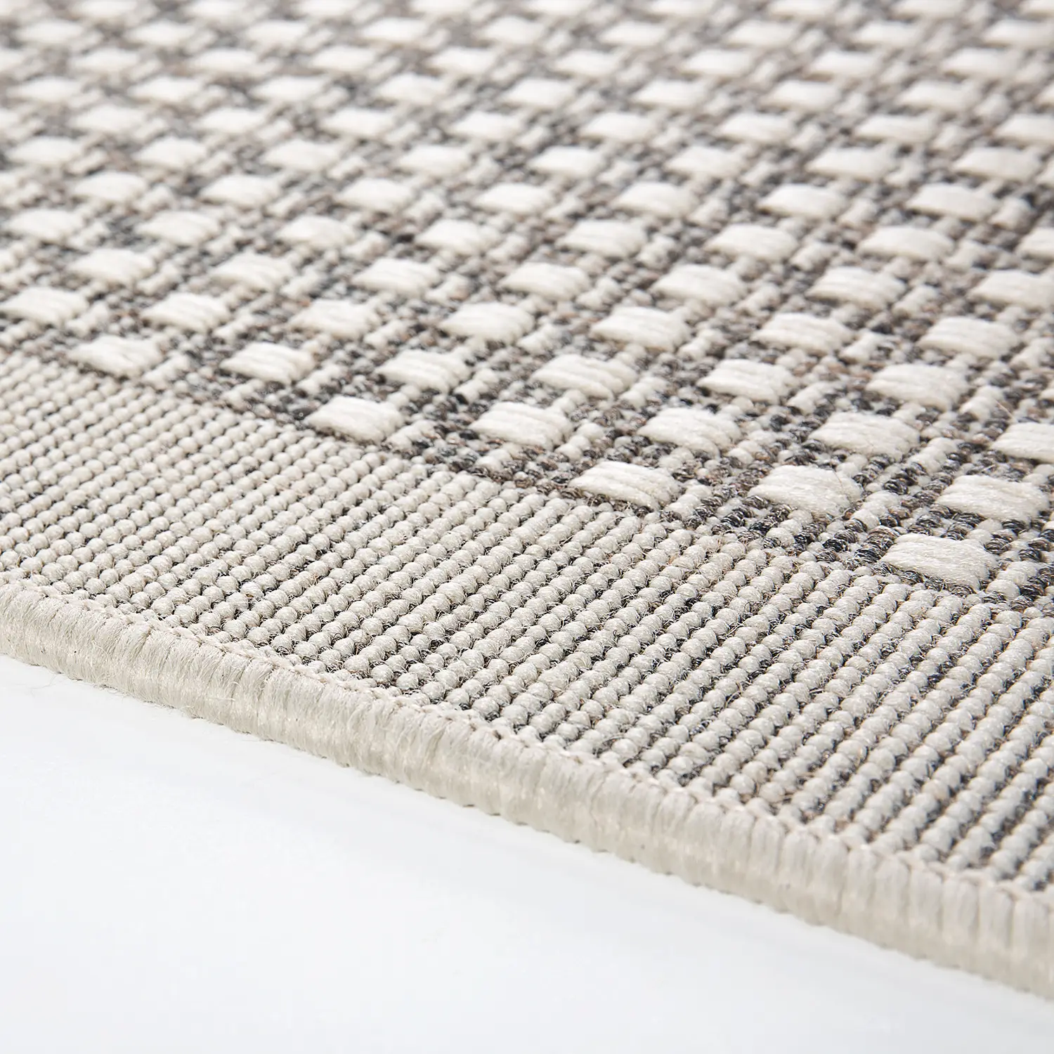 Savannah I Reversible Indoor/Outdoor Rug Light Brown