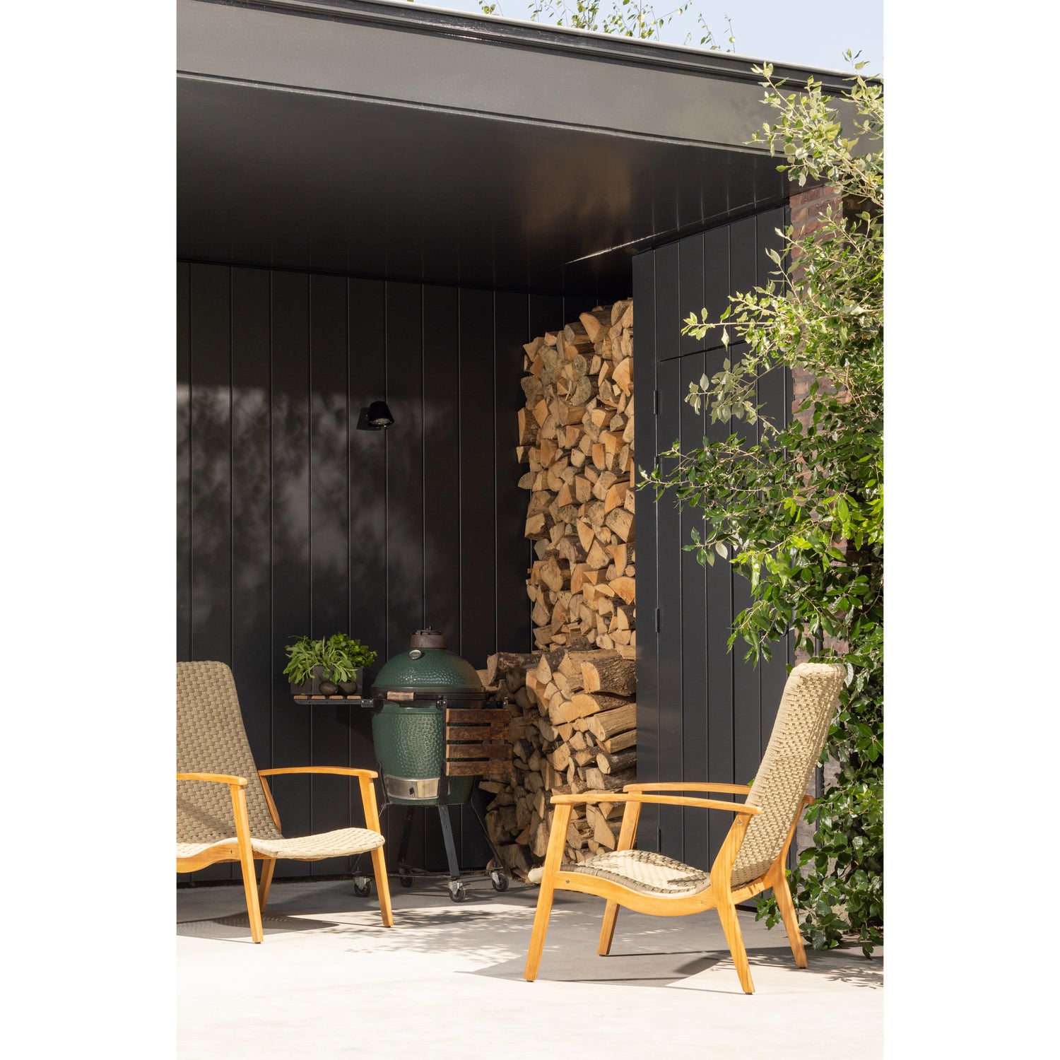 Stony Garten Armlehnsessel Holz