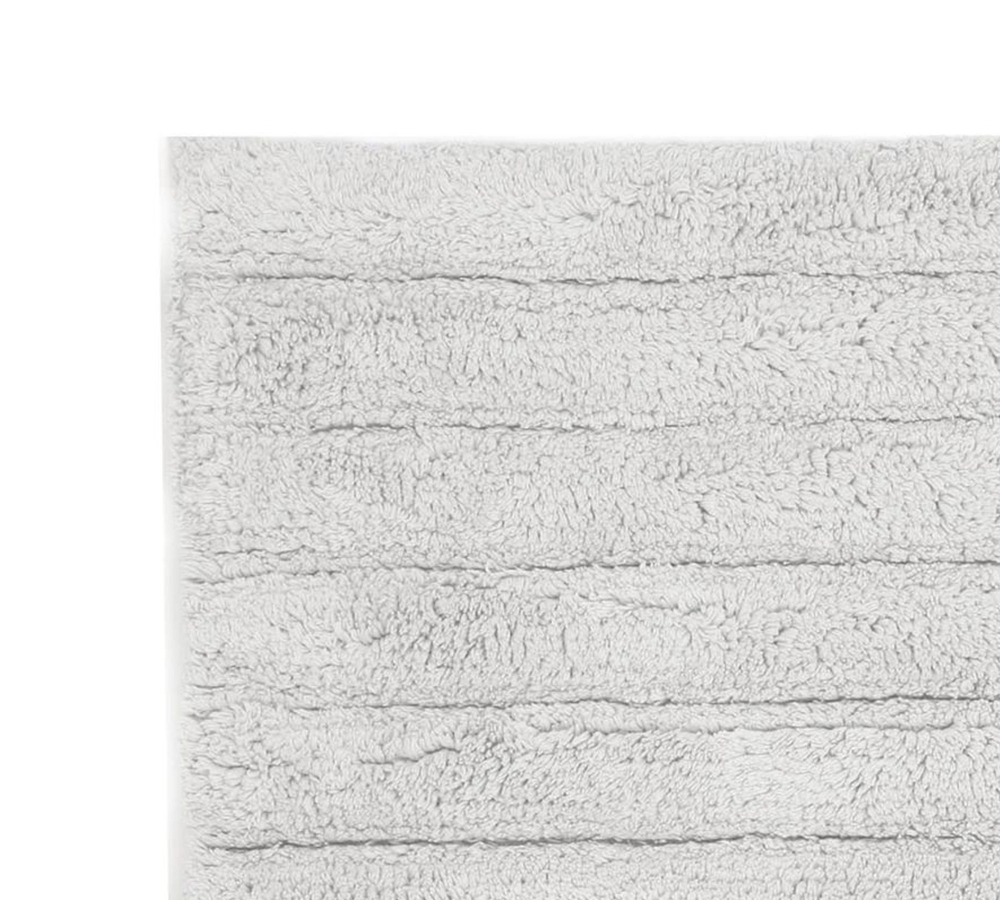 Badematte Frottee Grau 60 x 60 cm