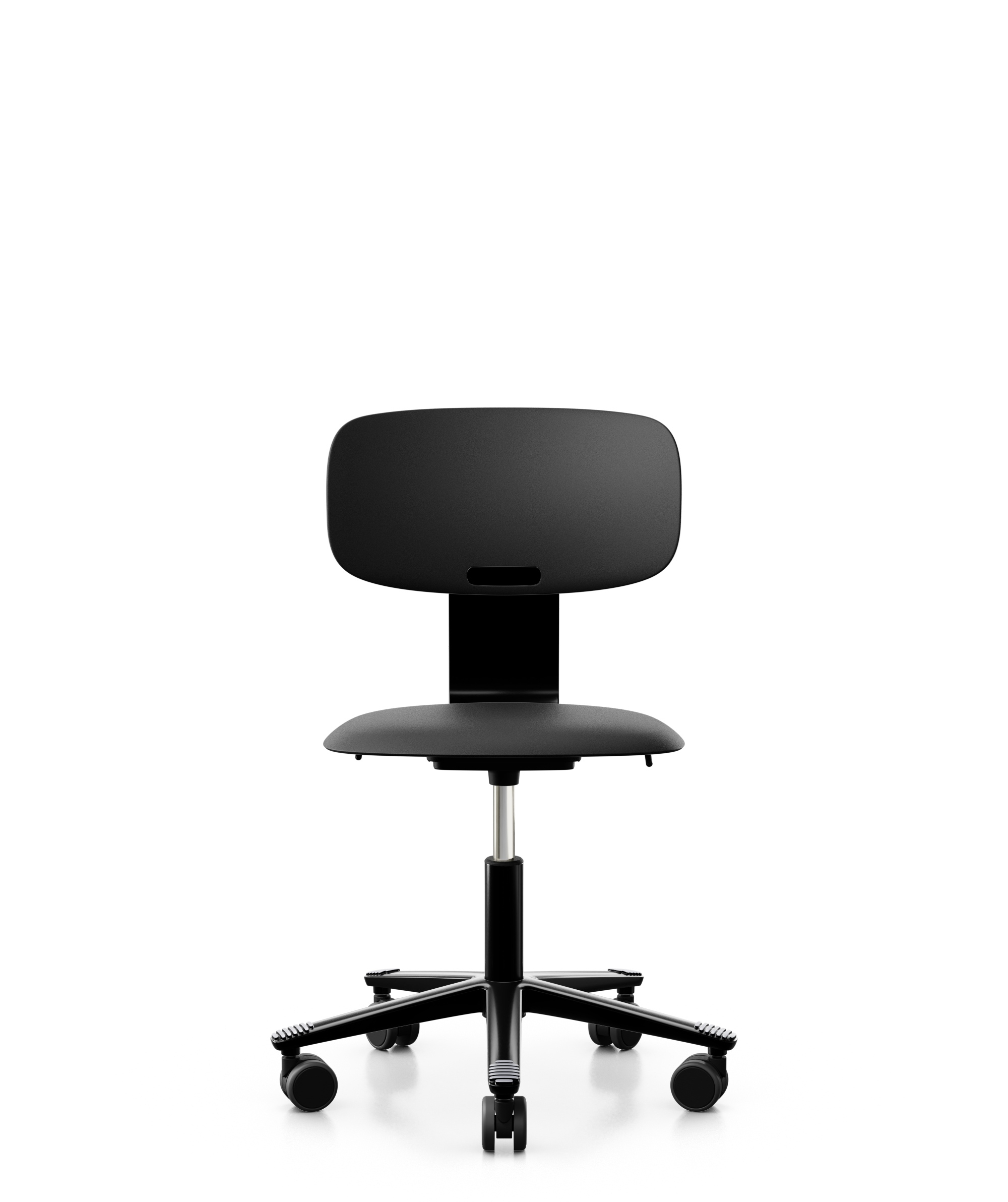 Tion 2100 Bürostuhl Aluminium Schwarz