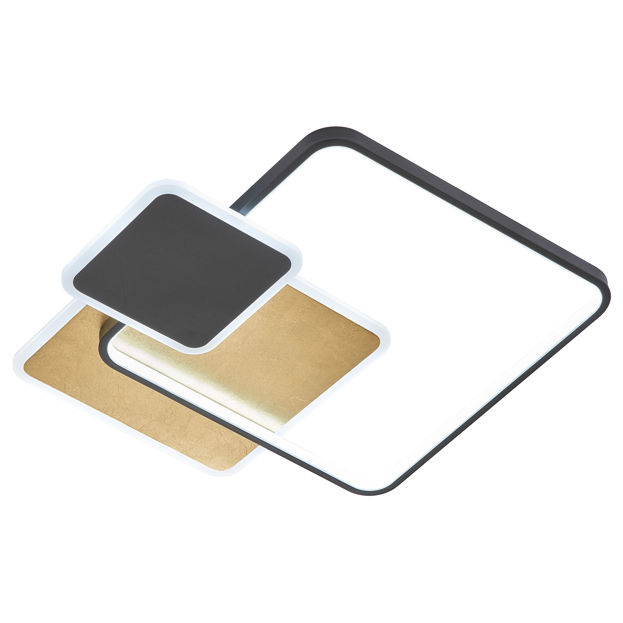 Tomo LED Ceiling Light Iron Black Gold