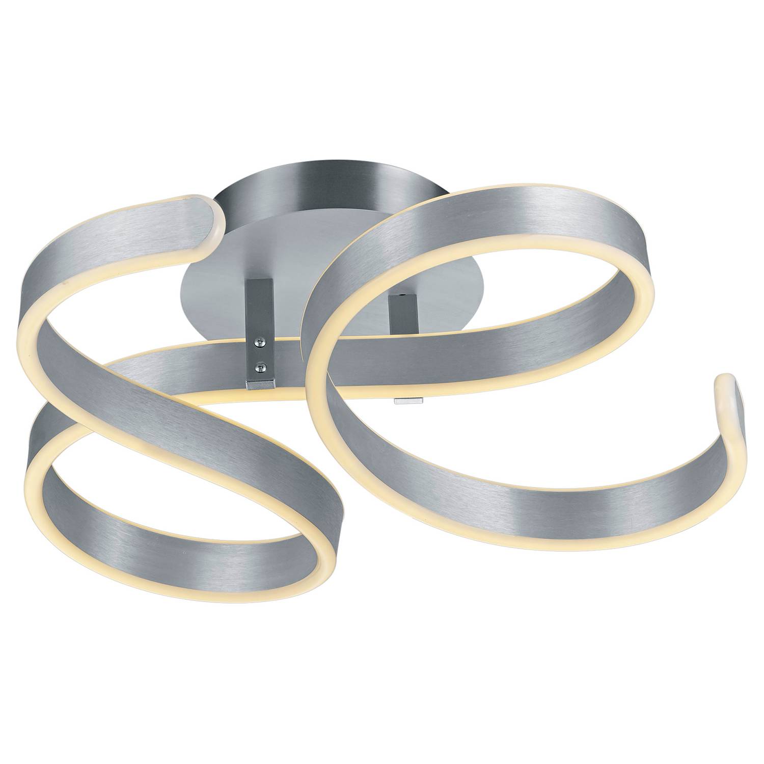 LED-Deckenleuchte Francis Aluminium Silber
