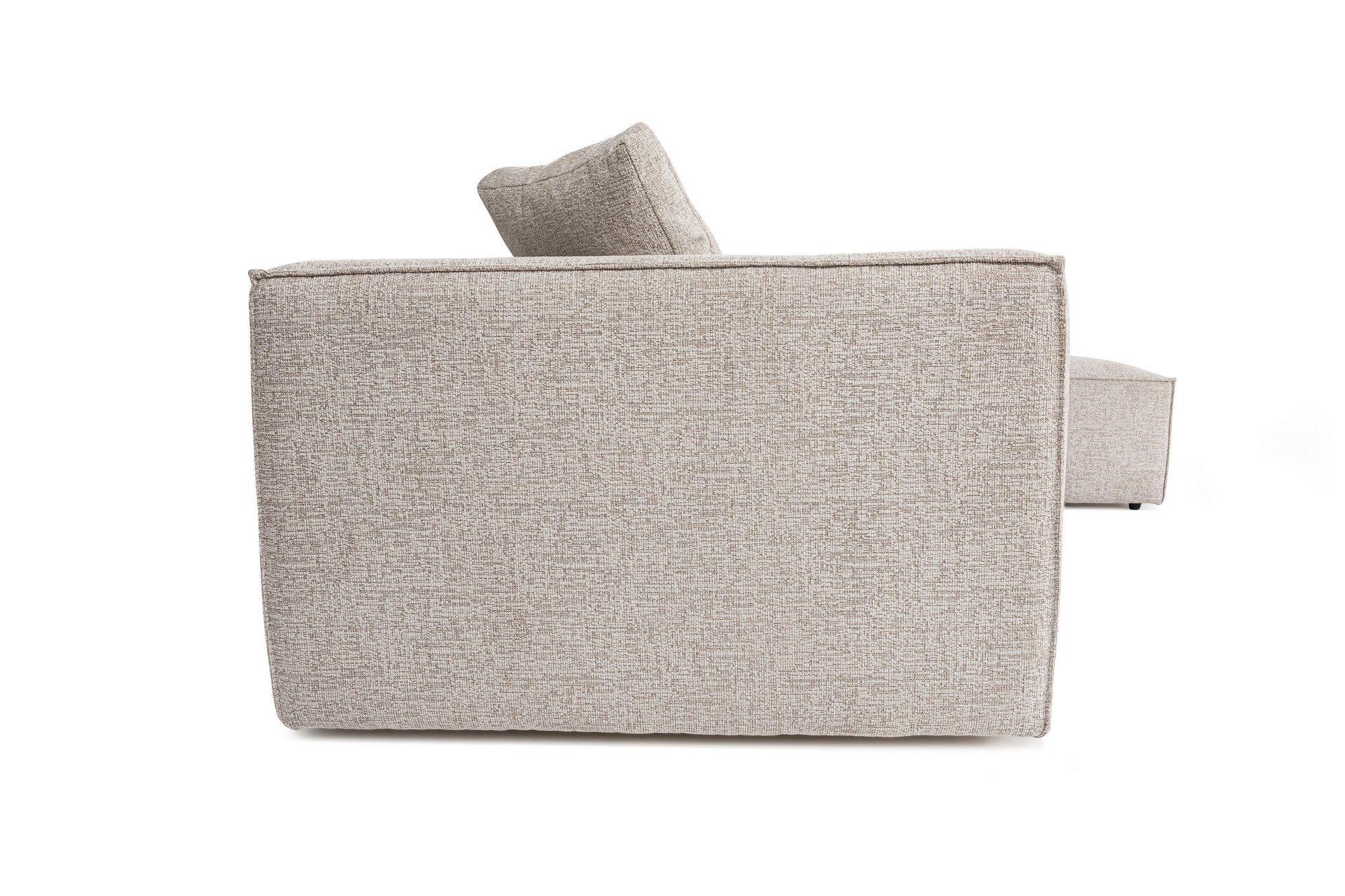 Emma Sofa 3-Sitzer & Fußhocker Mokka