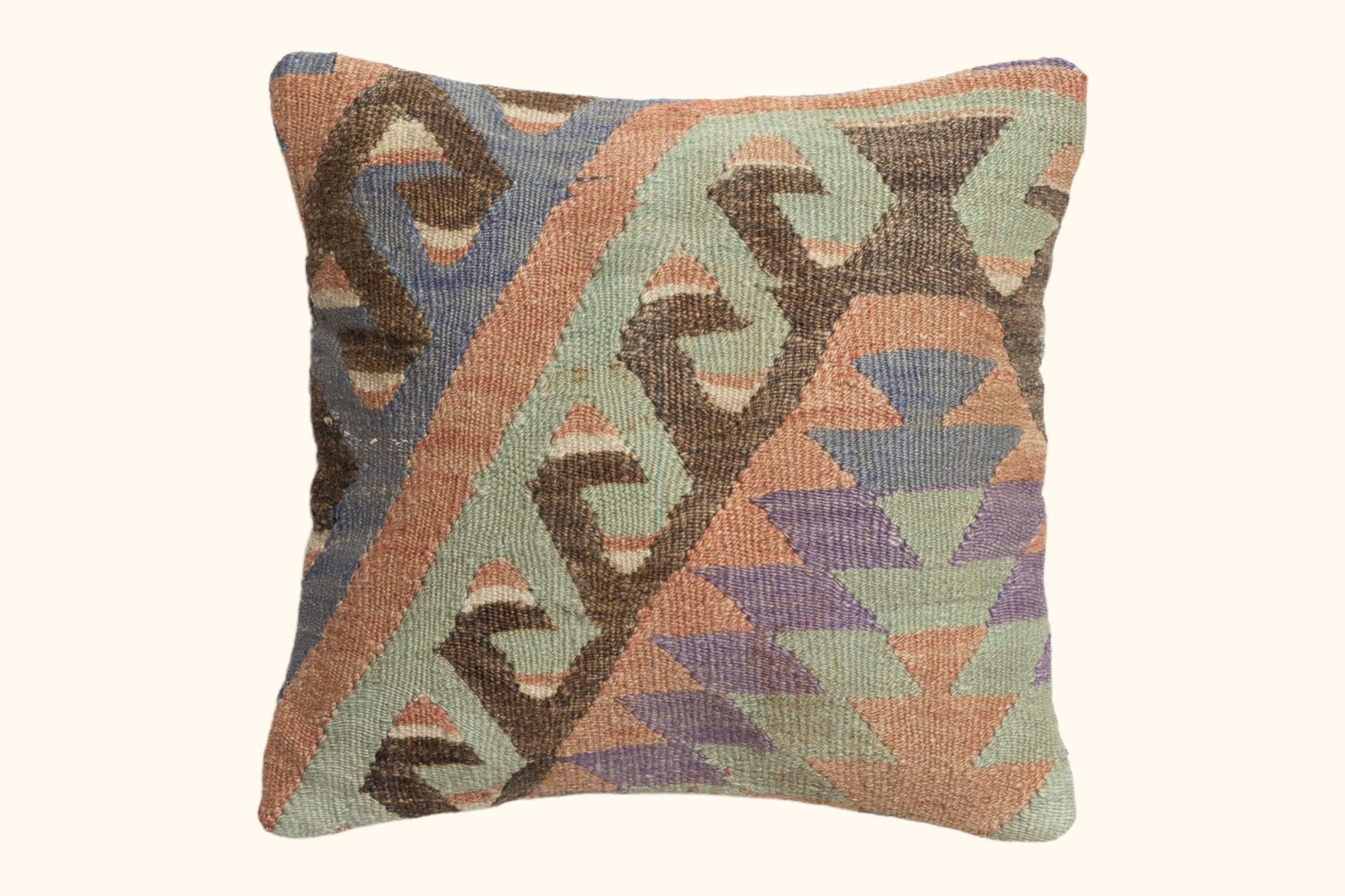 Baysal Kilim Kissen Wolle