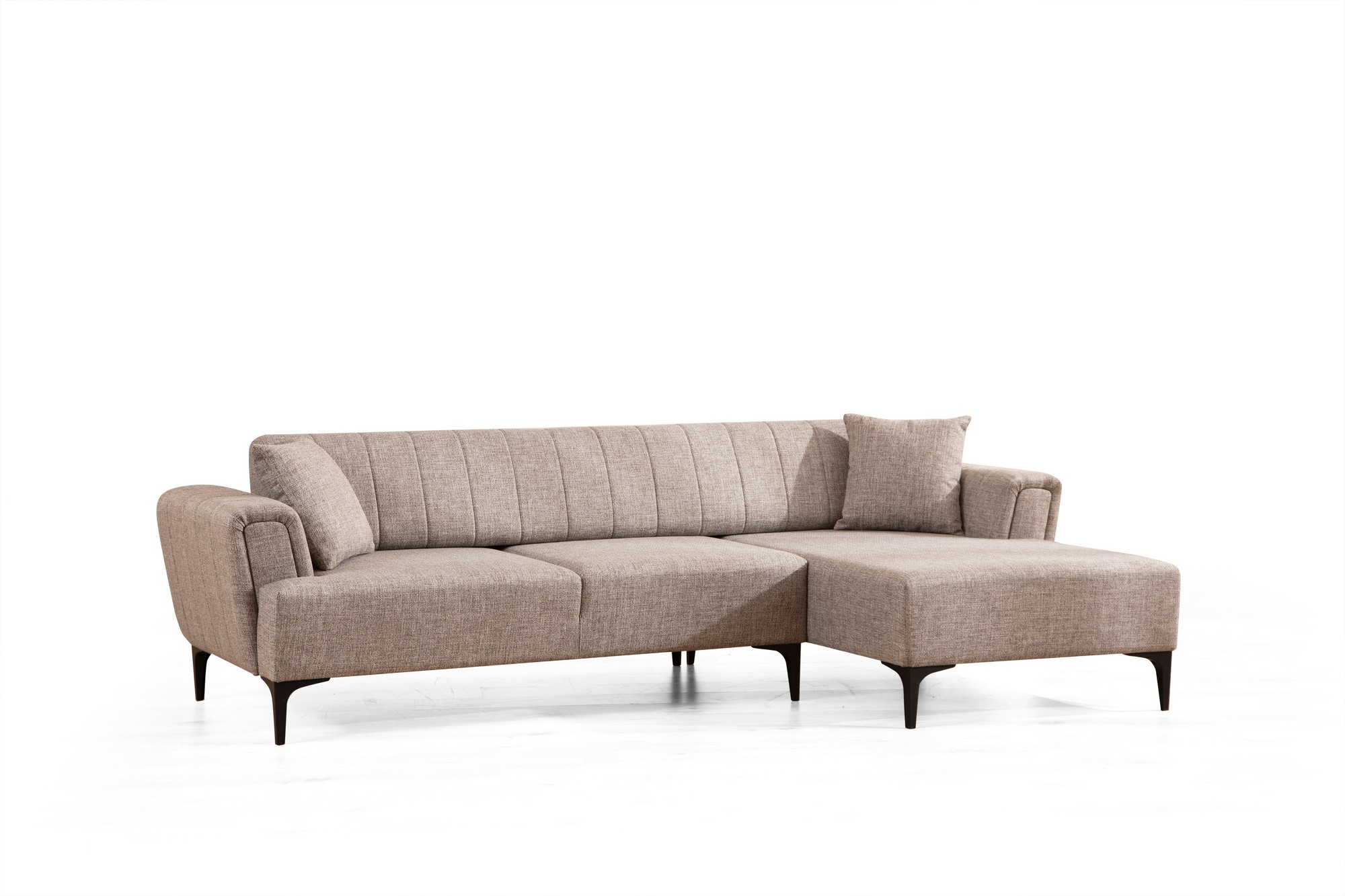 Hamlet corner sofa Right Light brown
