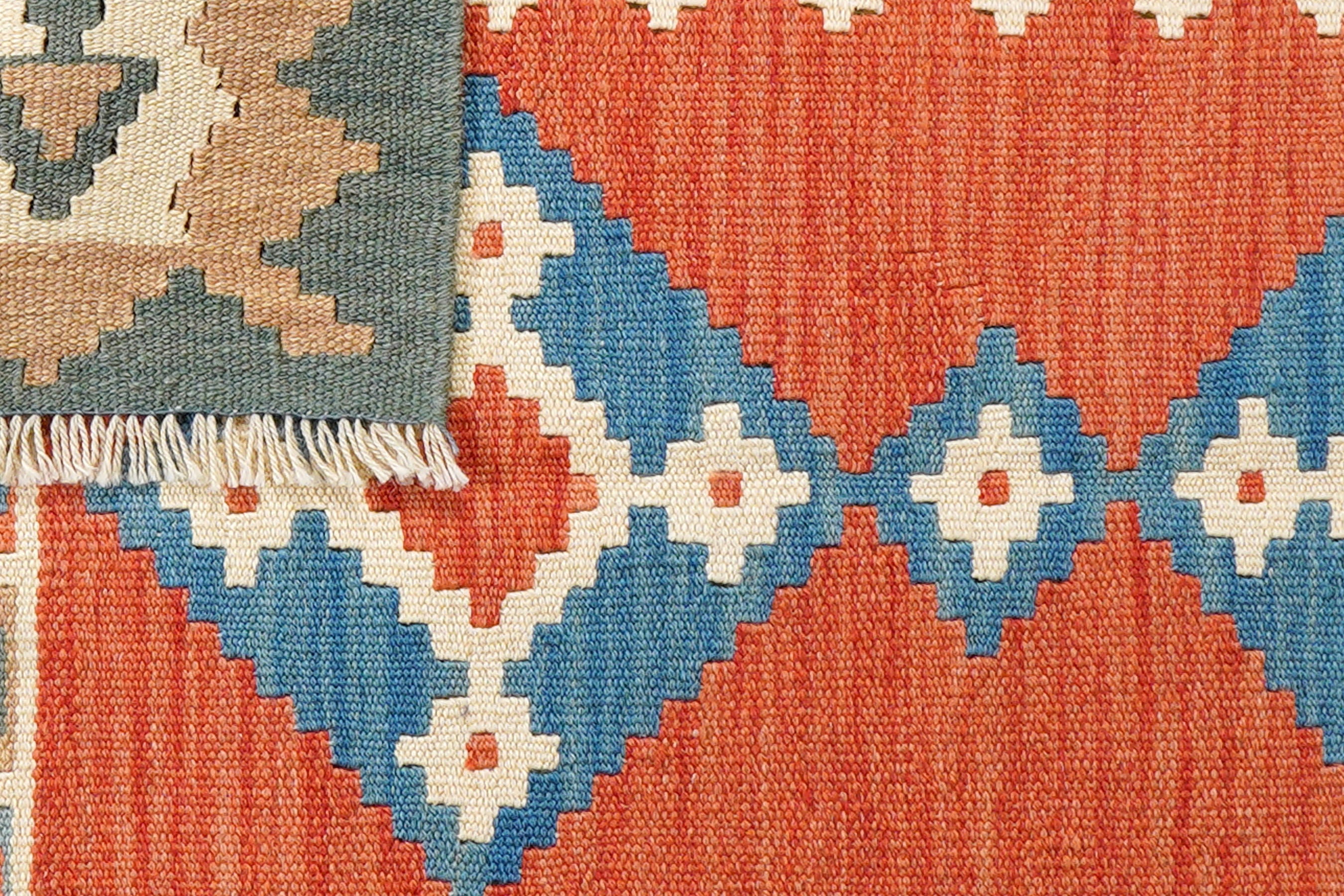 Kelim Gashgai Teppich Wolle Mehrfarbig