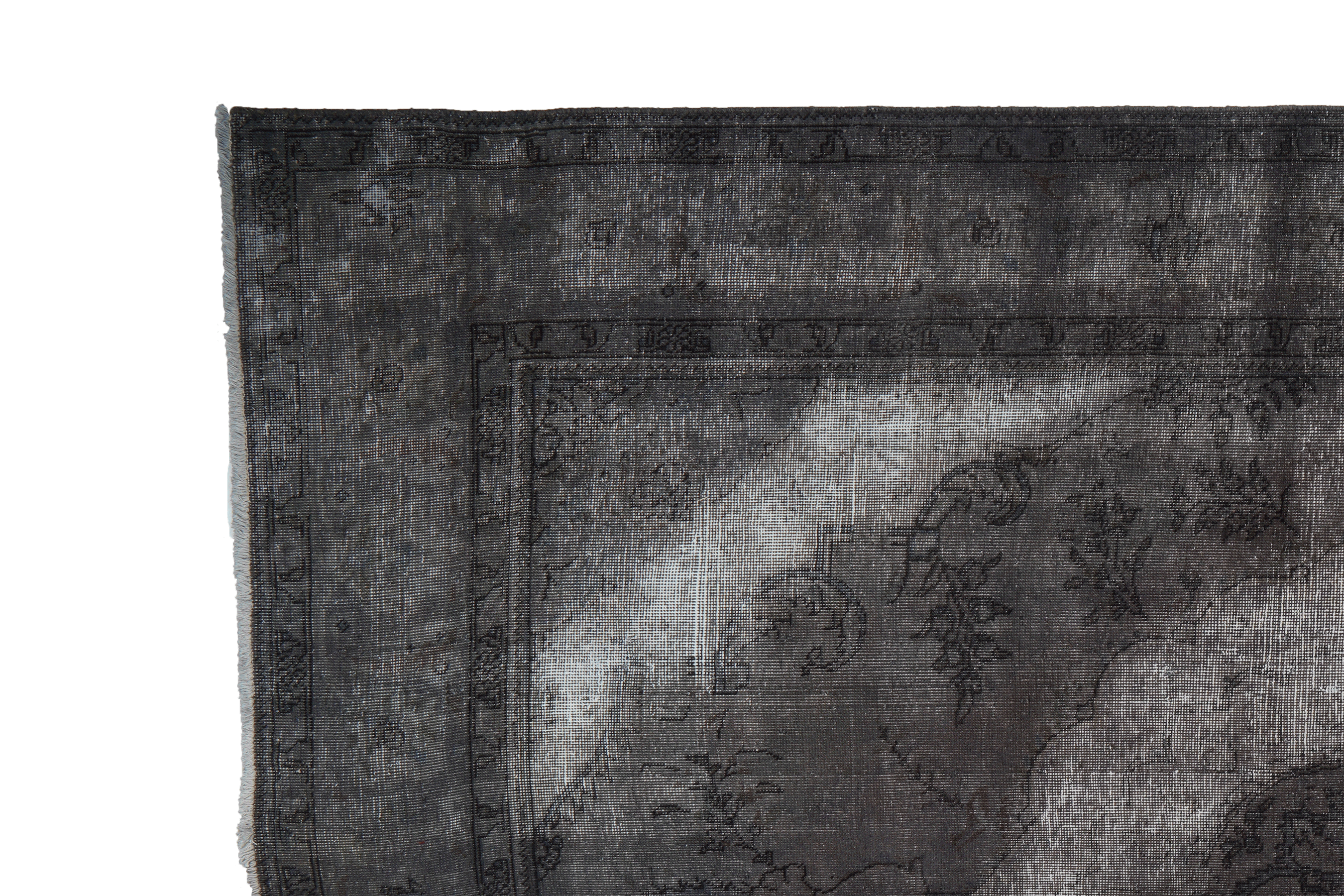 Vintage Teppich Wolle Mehrfarbig