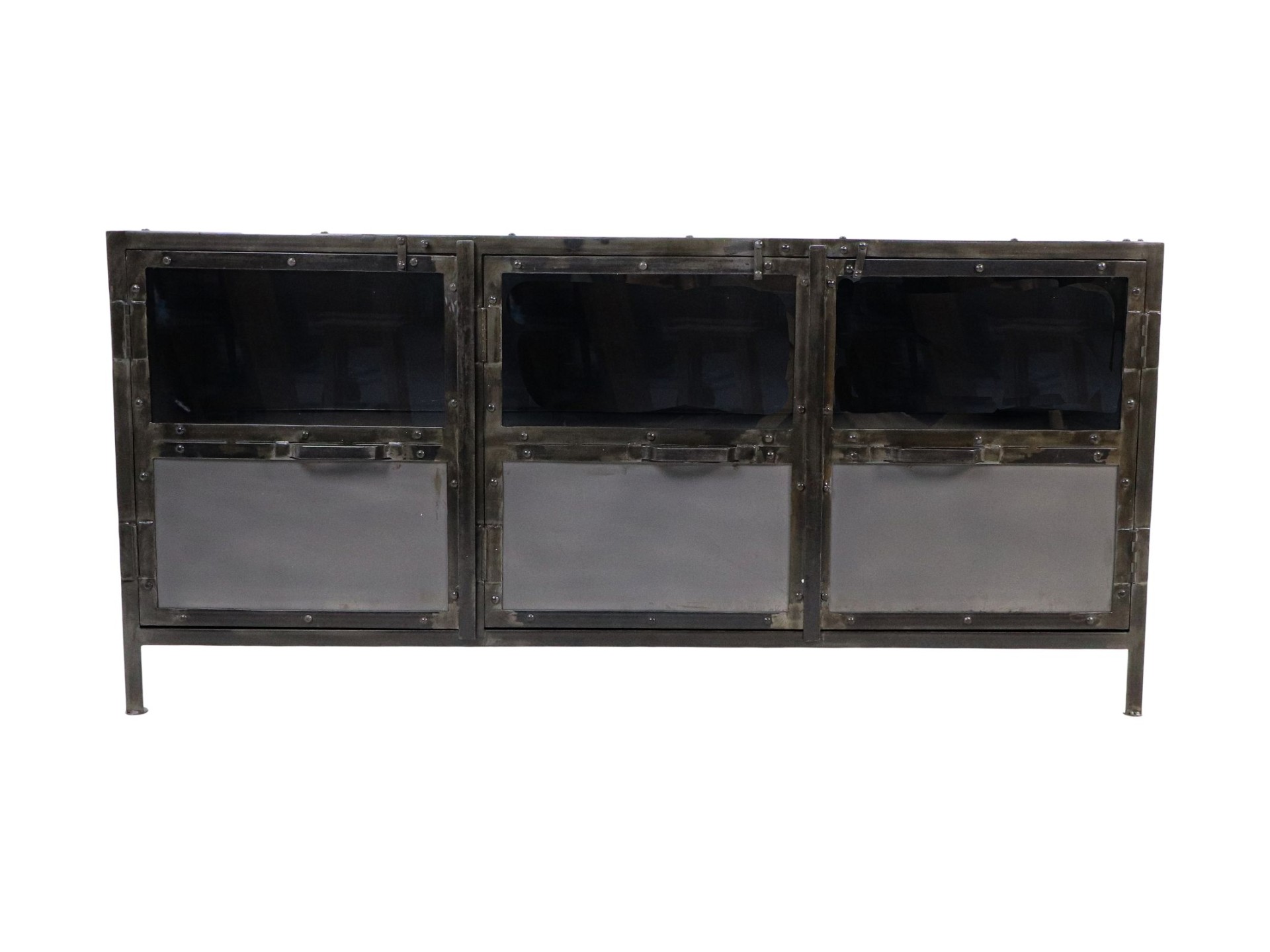 Brooklyn Sideboard Metall Glas