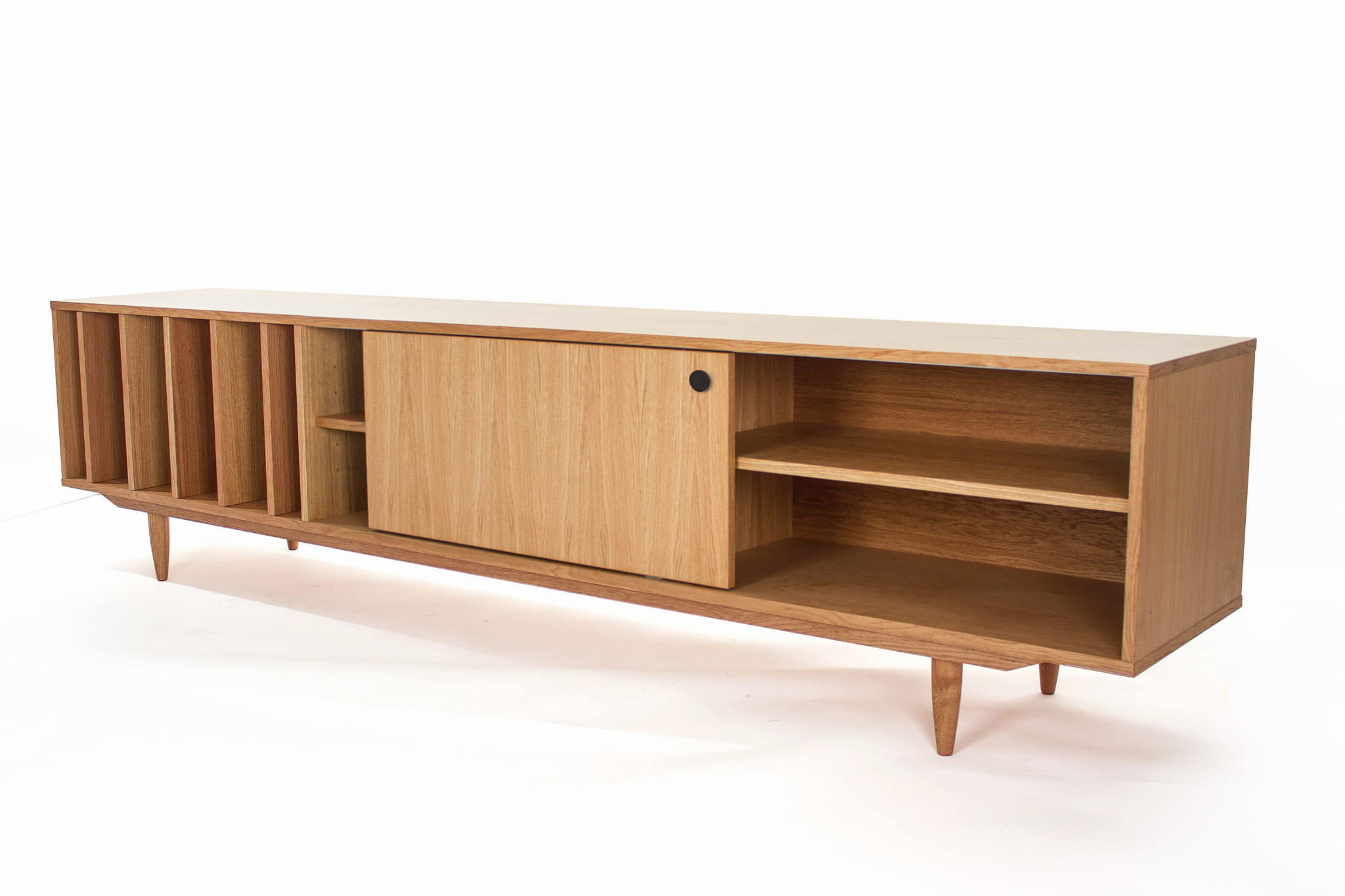 Oak Sideboard Brown