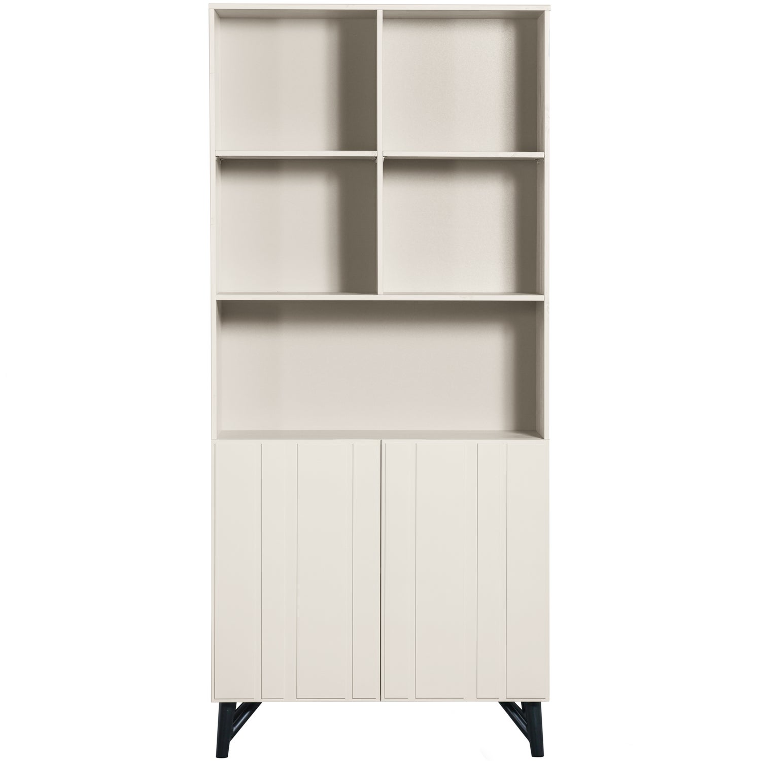 Miller 2-Türiges Regal mit Schrank