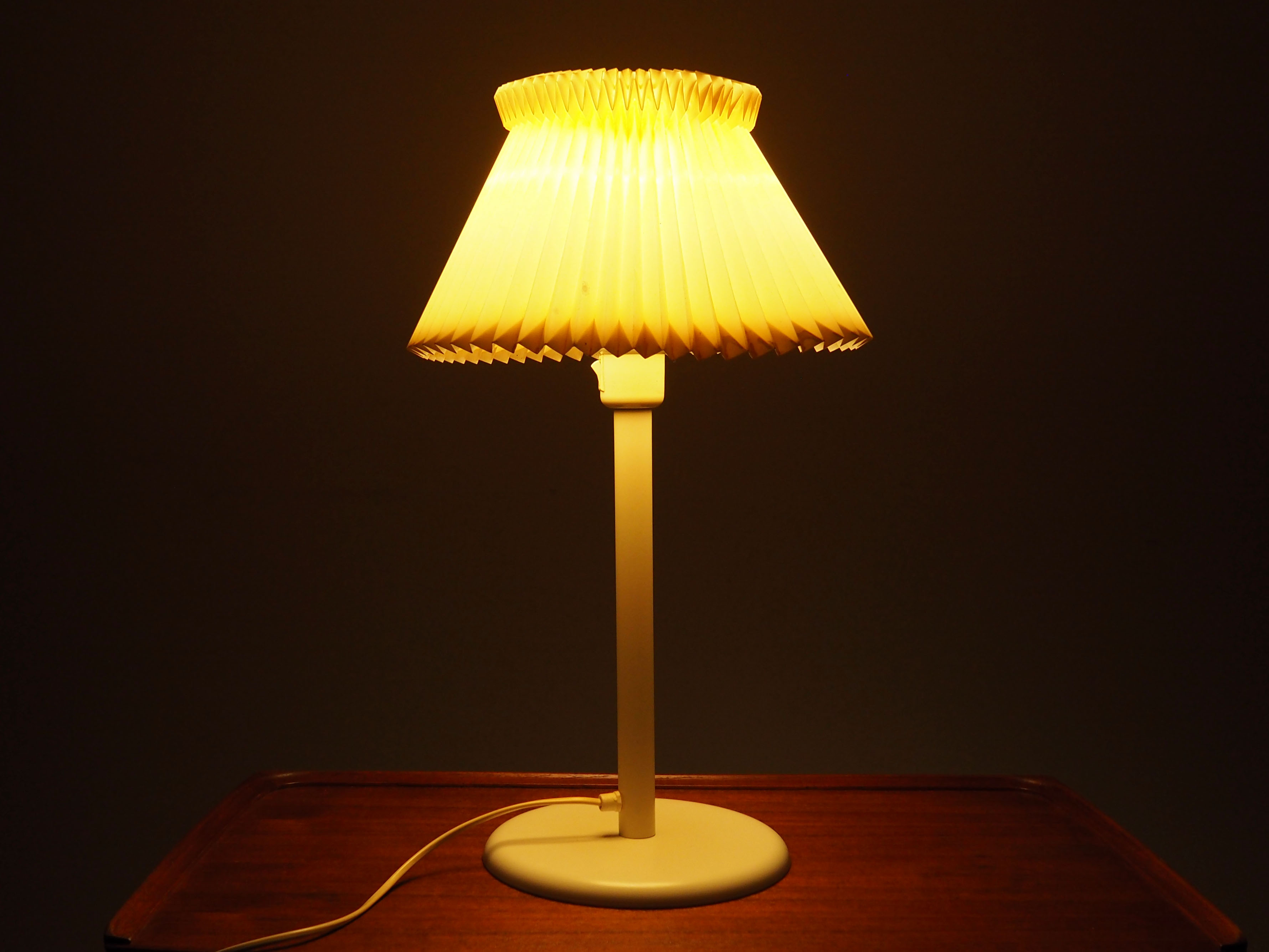 Table lamp metal 1960s
