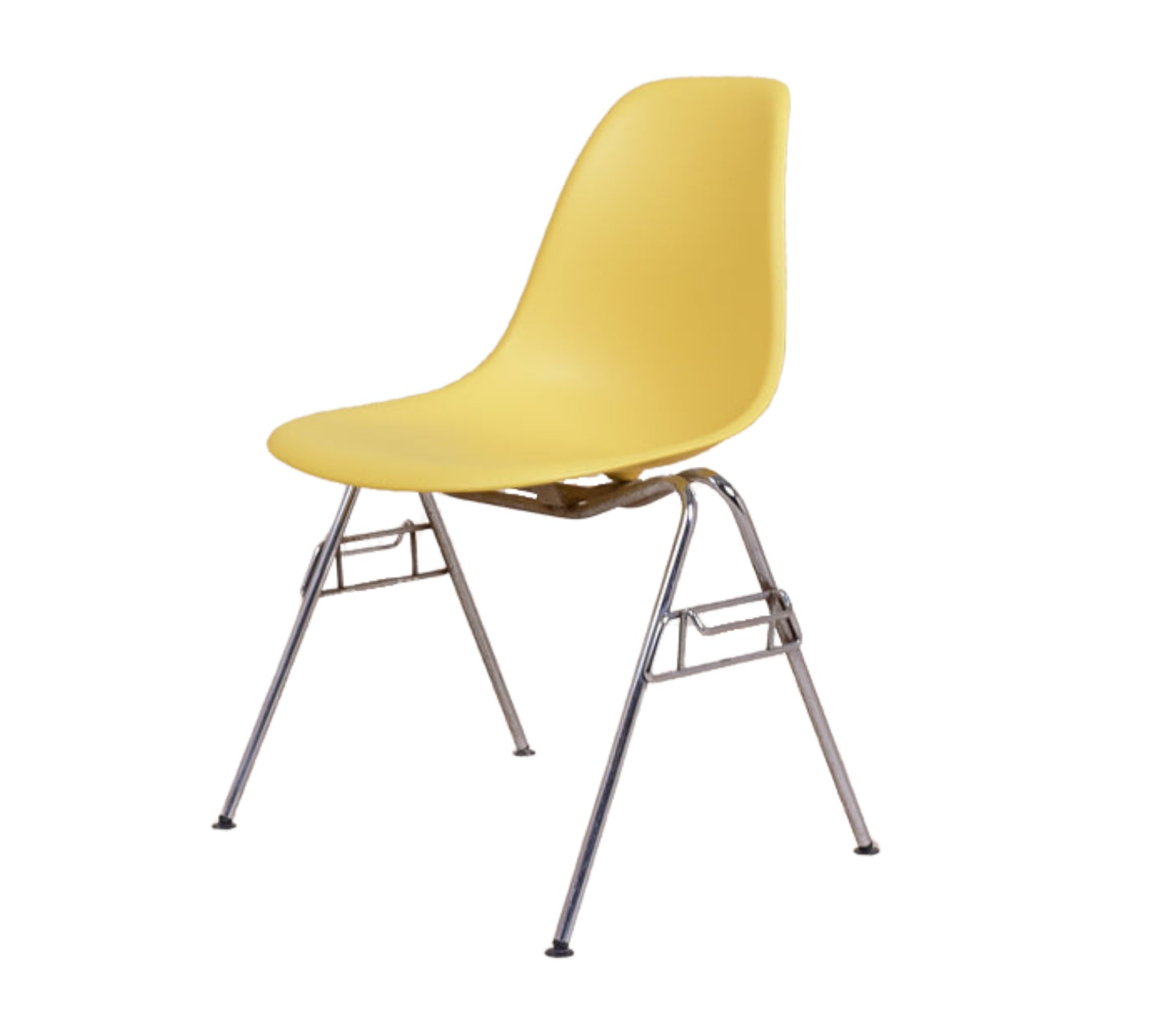 Eames DSS Plastic Side Chair Sunlight