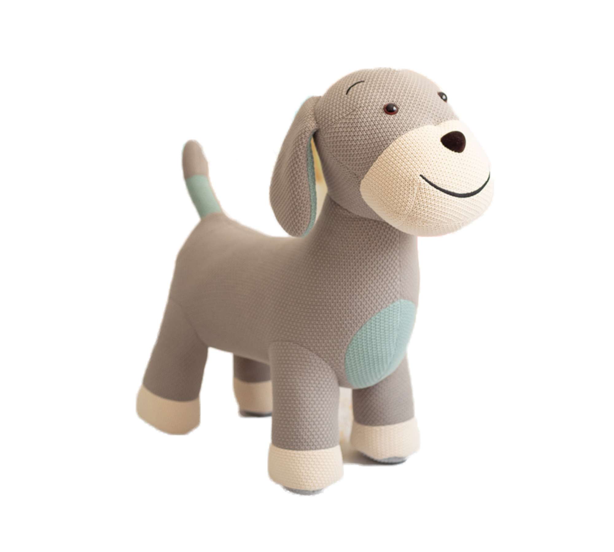 Cocker Maxi plush toy cotton wood grey