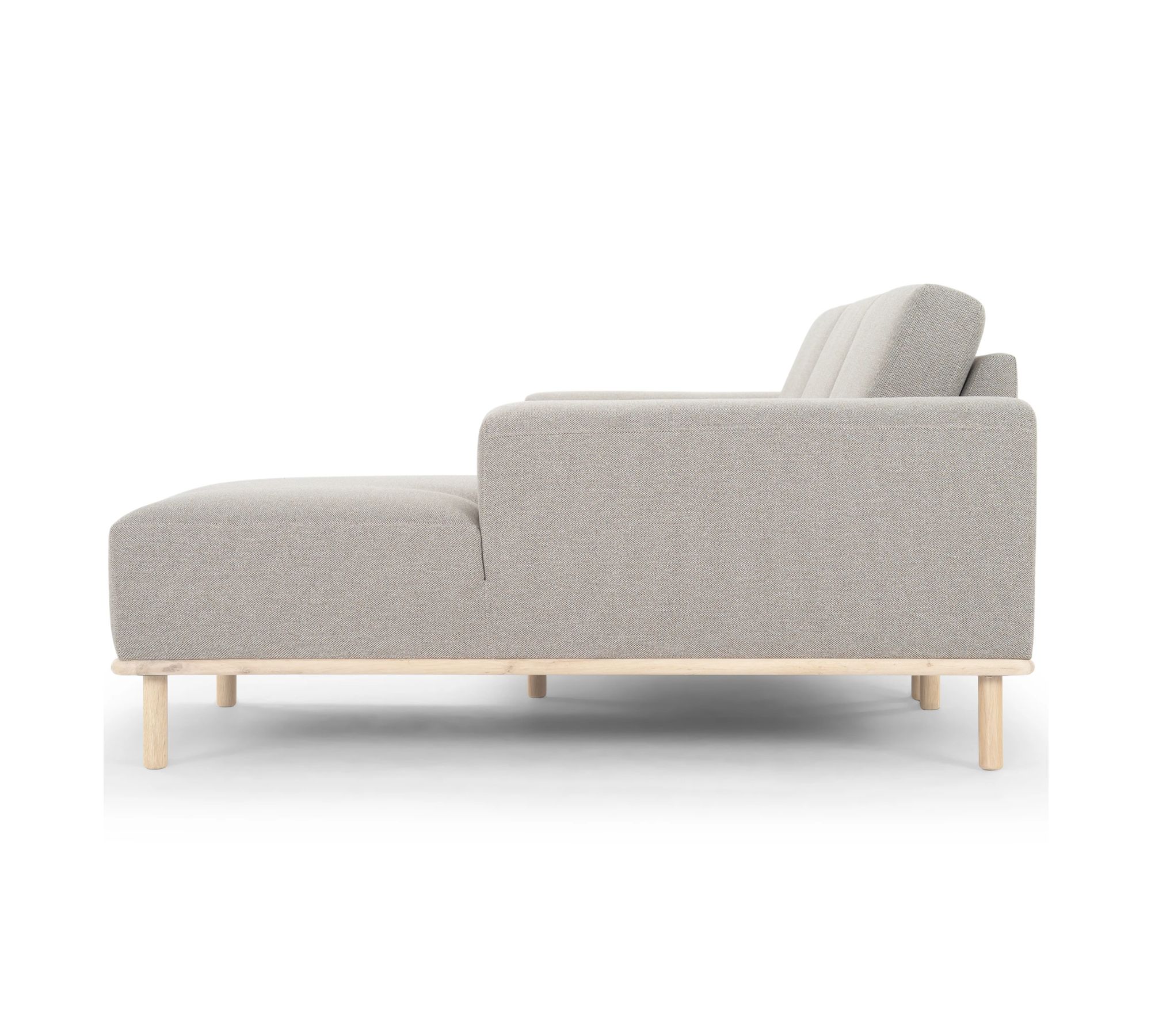 Vilmar Sofa with Chaise Longue Right Agnes Brown