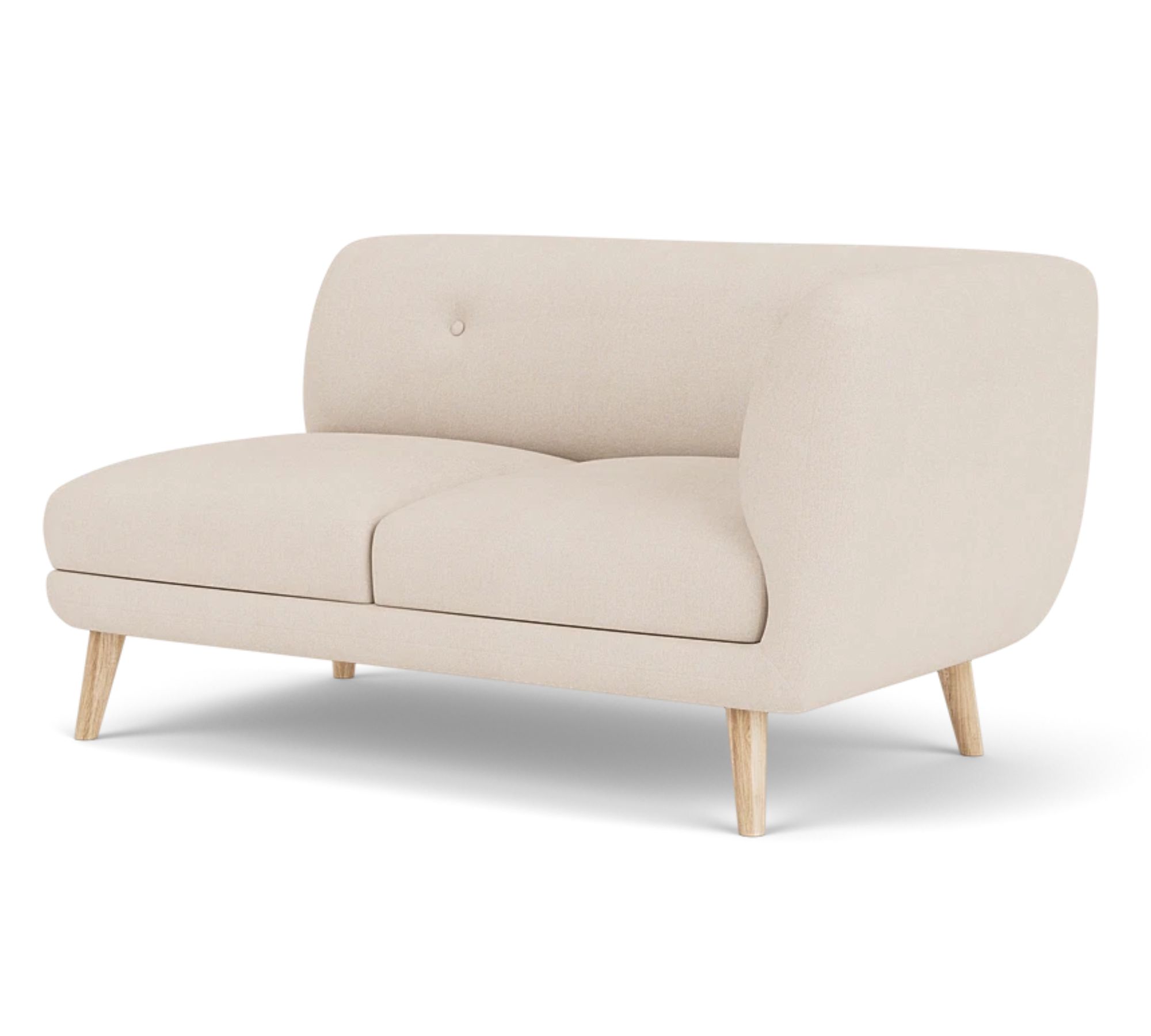 Alfred 2-Sitzer Modul Rechts Mark Sand