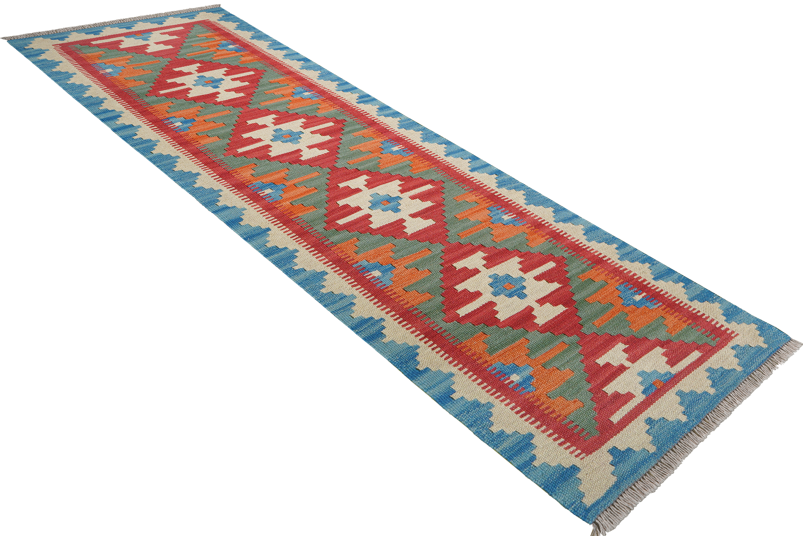 Kelim Gashgai Wool Multicolored