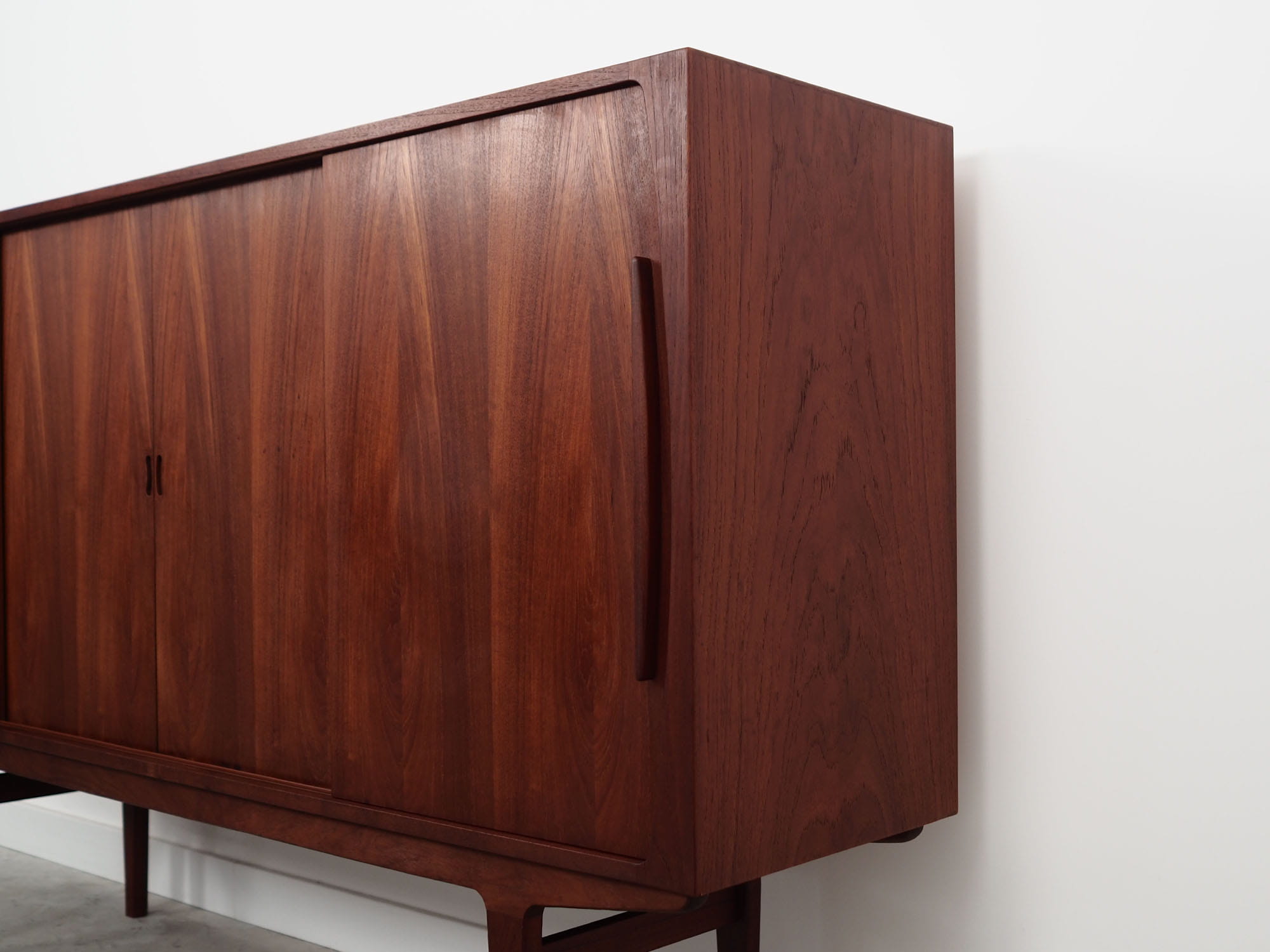 Vintage Sideboard Teak Wood Brown 1960s