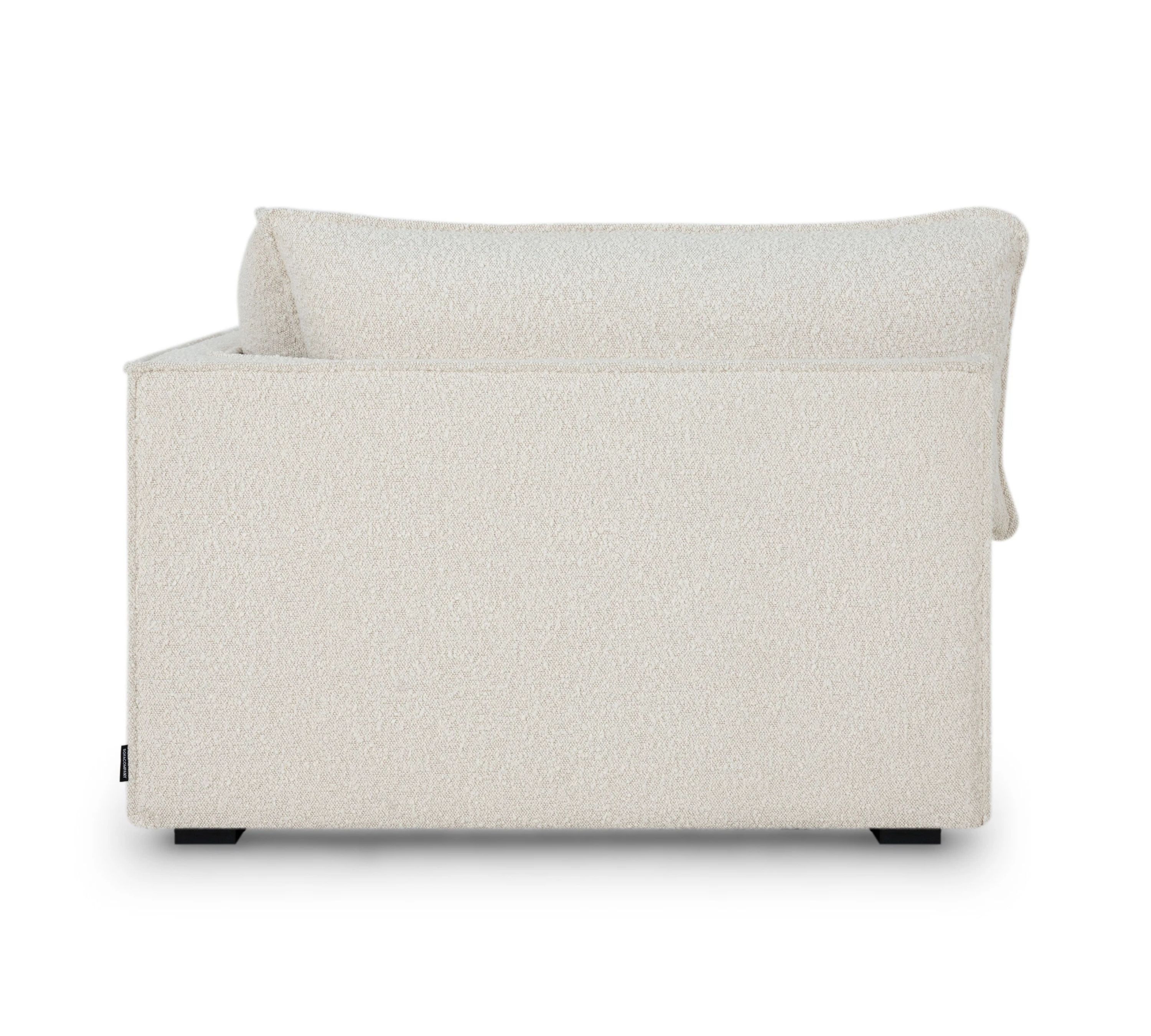 Daphne 1-Sitzer Eckmodul Links Maya Cream
