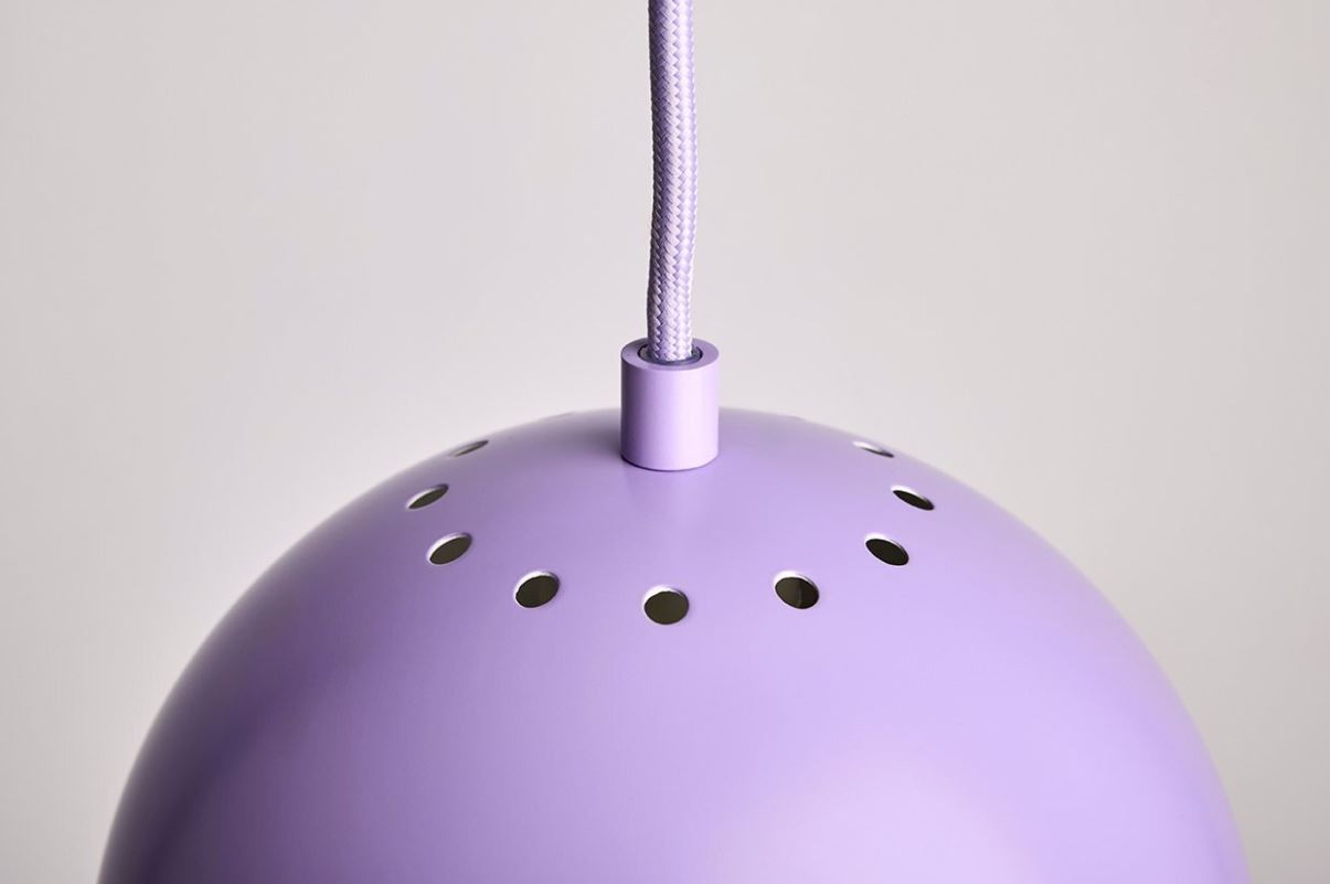 Ball Pendelleuchte Lila Ø18cm