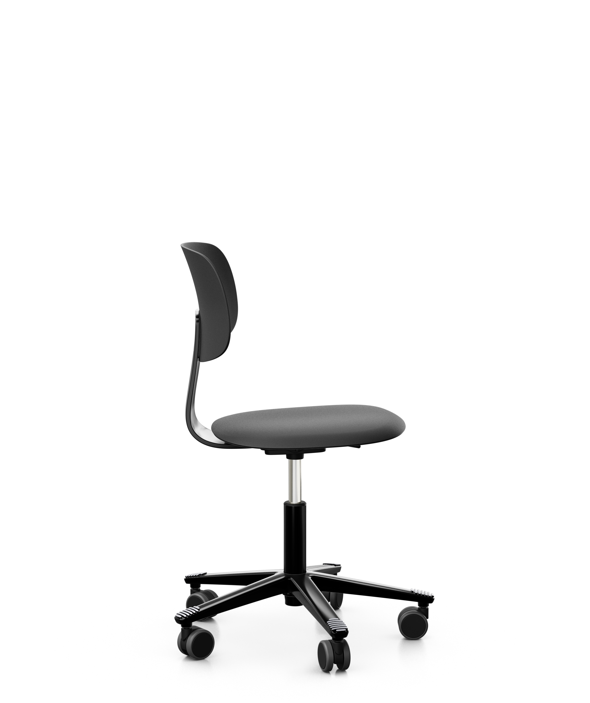 Tion 2100 Bürostuhl Aluminium Schwarz