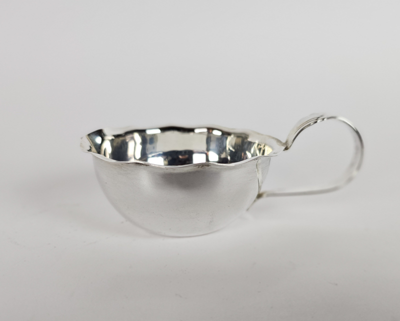 Vintage Set Zuckerdose und Milchkännchen Silber