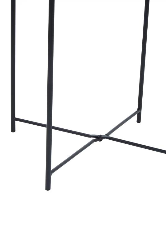 Acero Black Metal Beistelltisch rund
