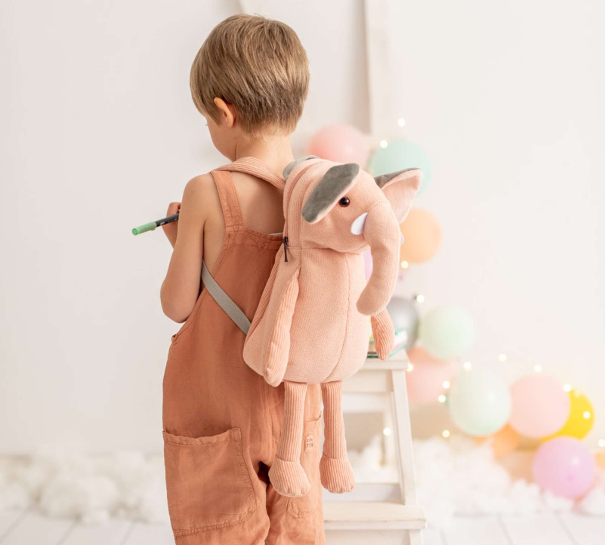 Scoty Backpack Cotton Pink
